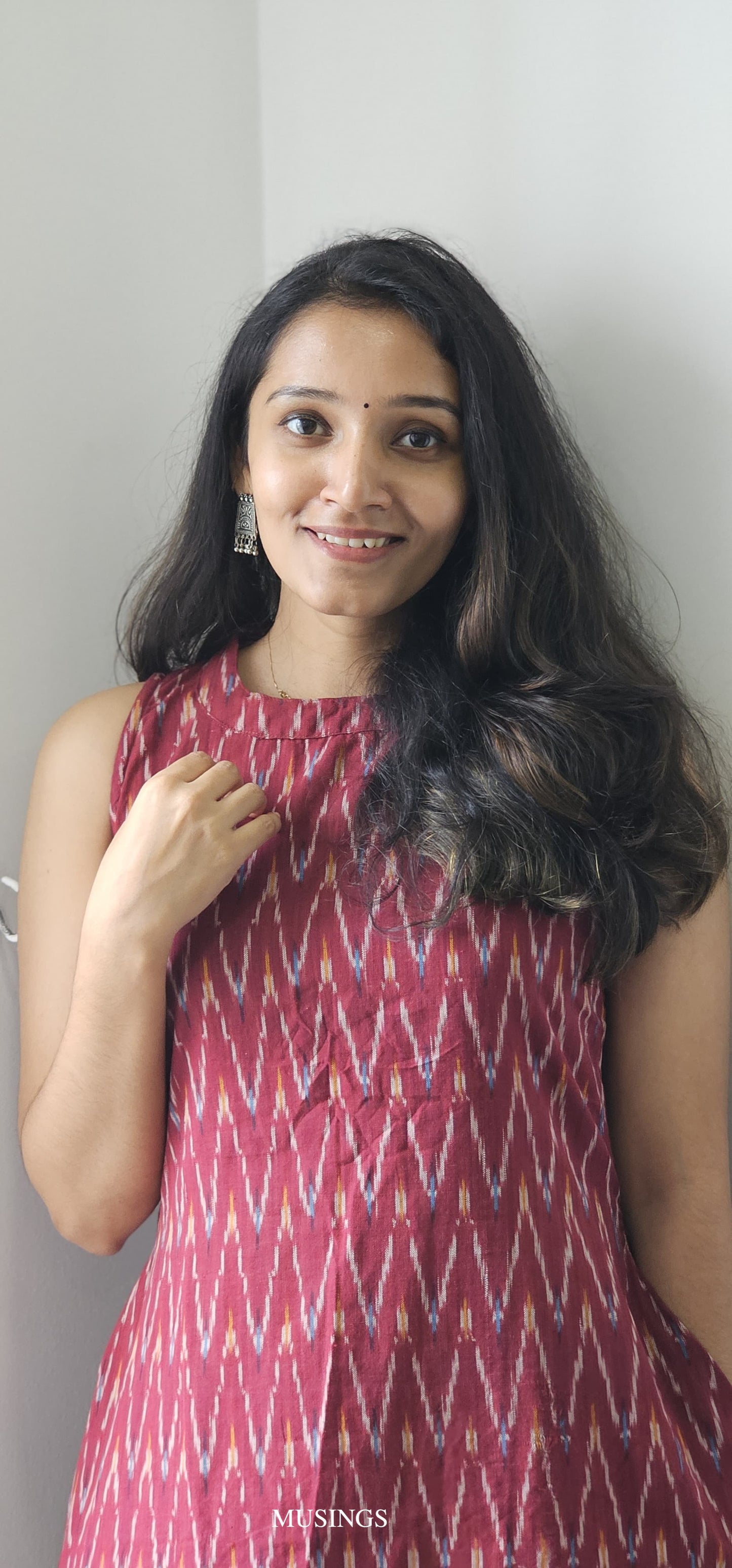 Anika - Ikkat Kurta