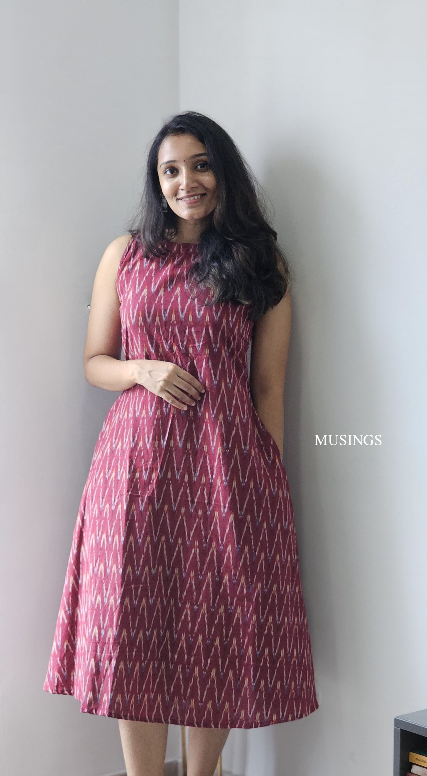 Anika - Ikkat Kurta