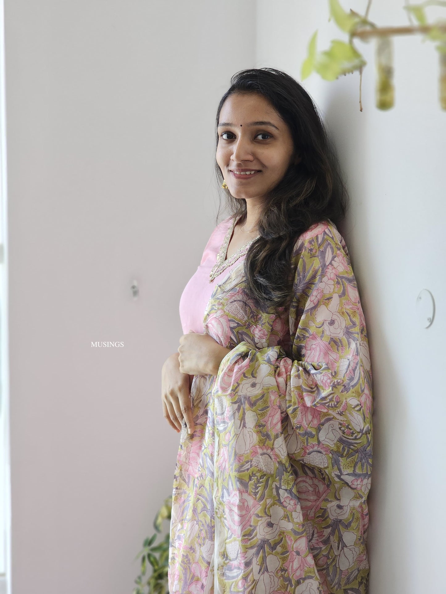 Diya - Mul Chanderi Silk Dupatta