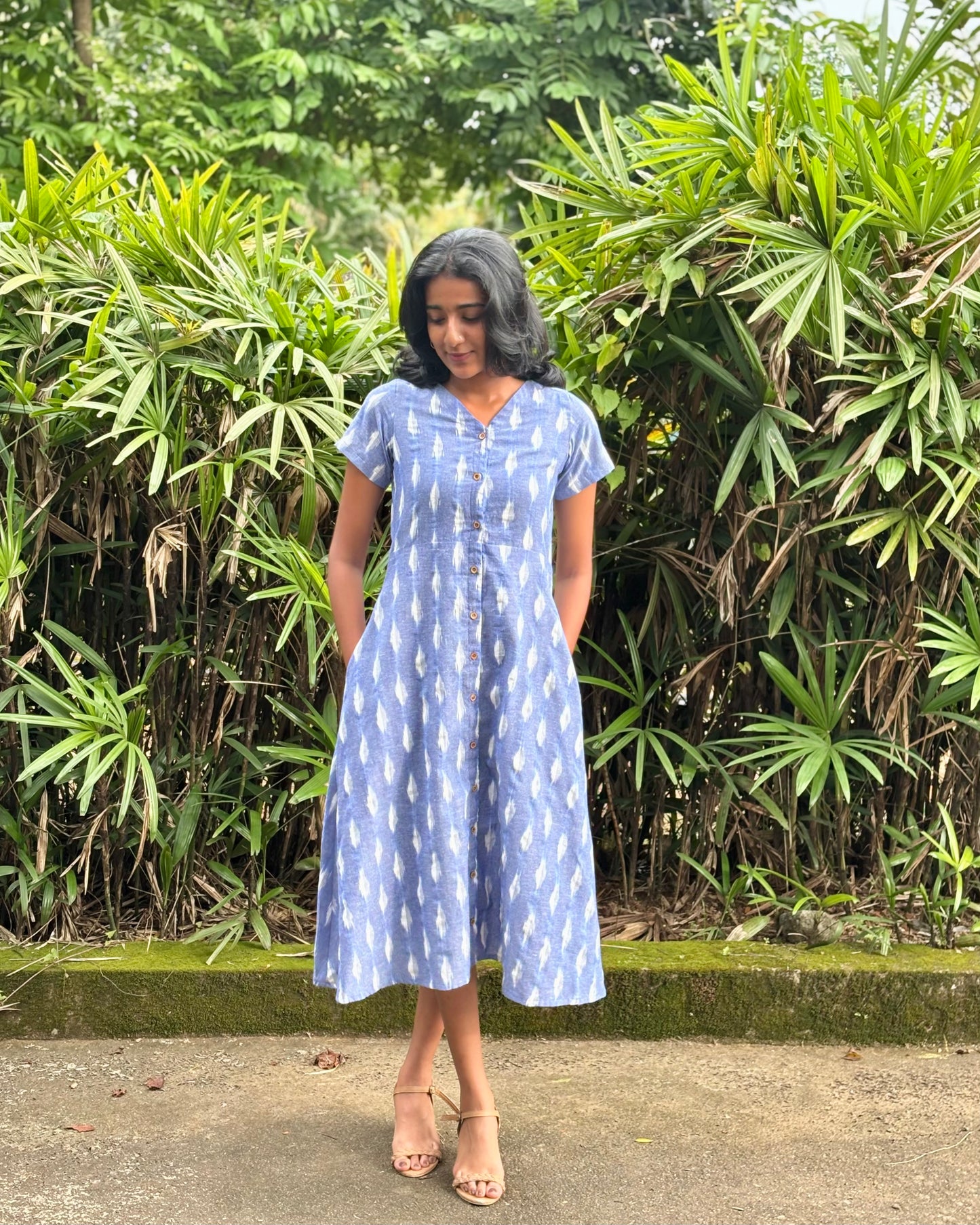 Alice - Ikkat A-line Dress