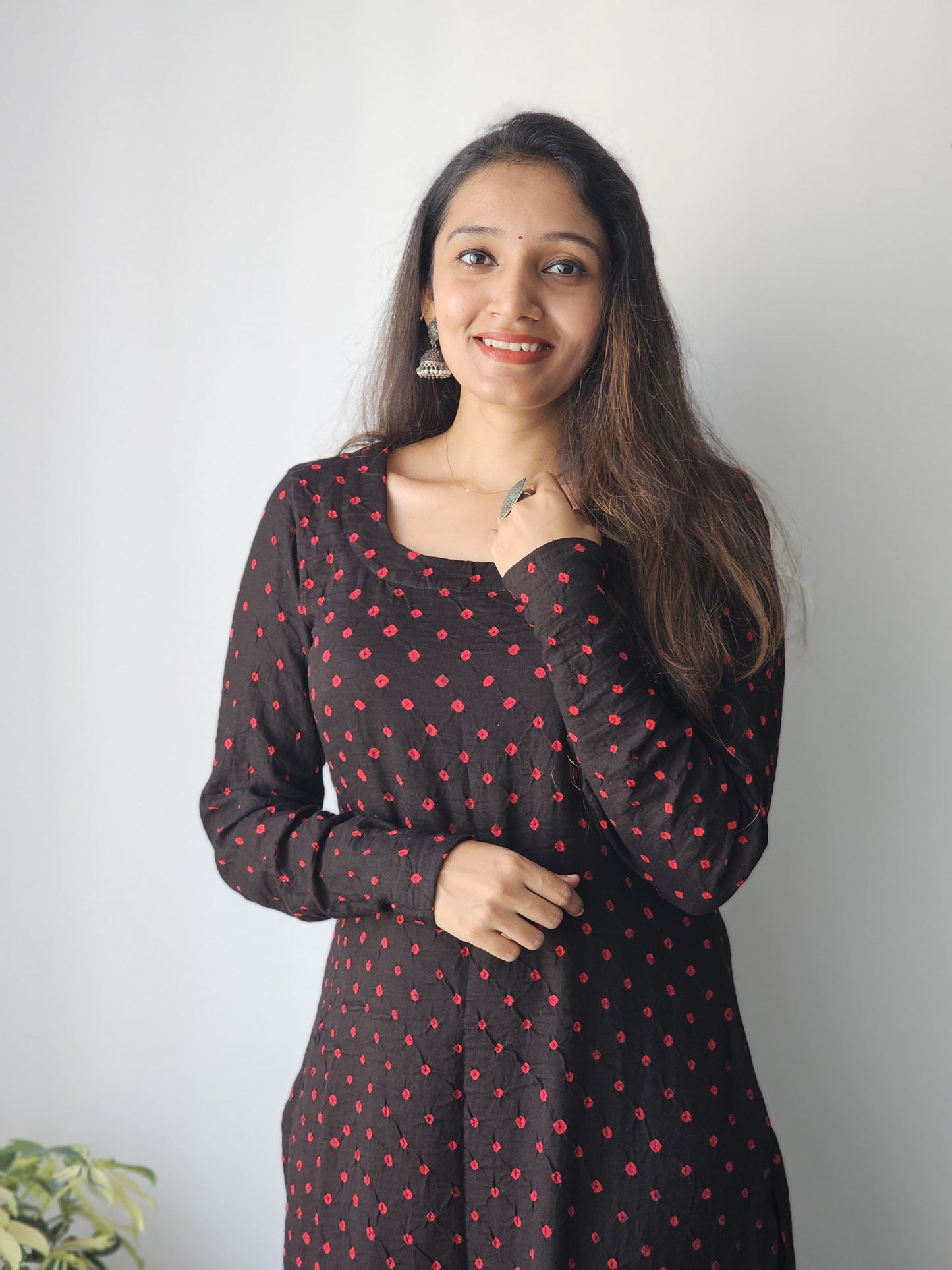Black Forest - Bandhini Kurta