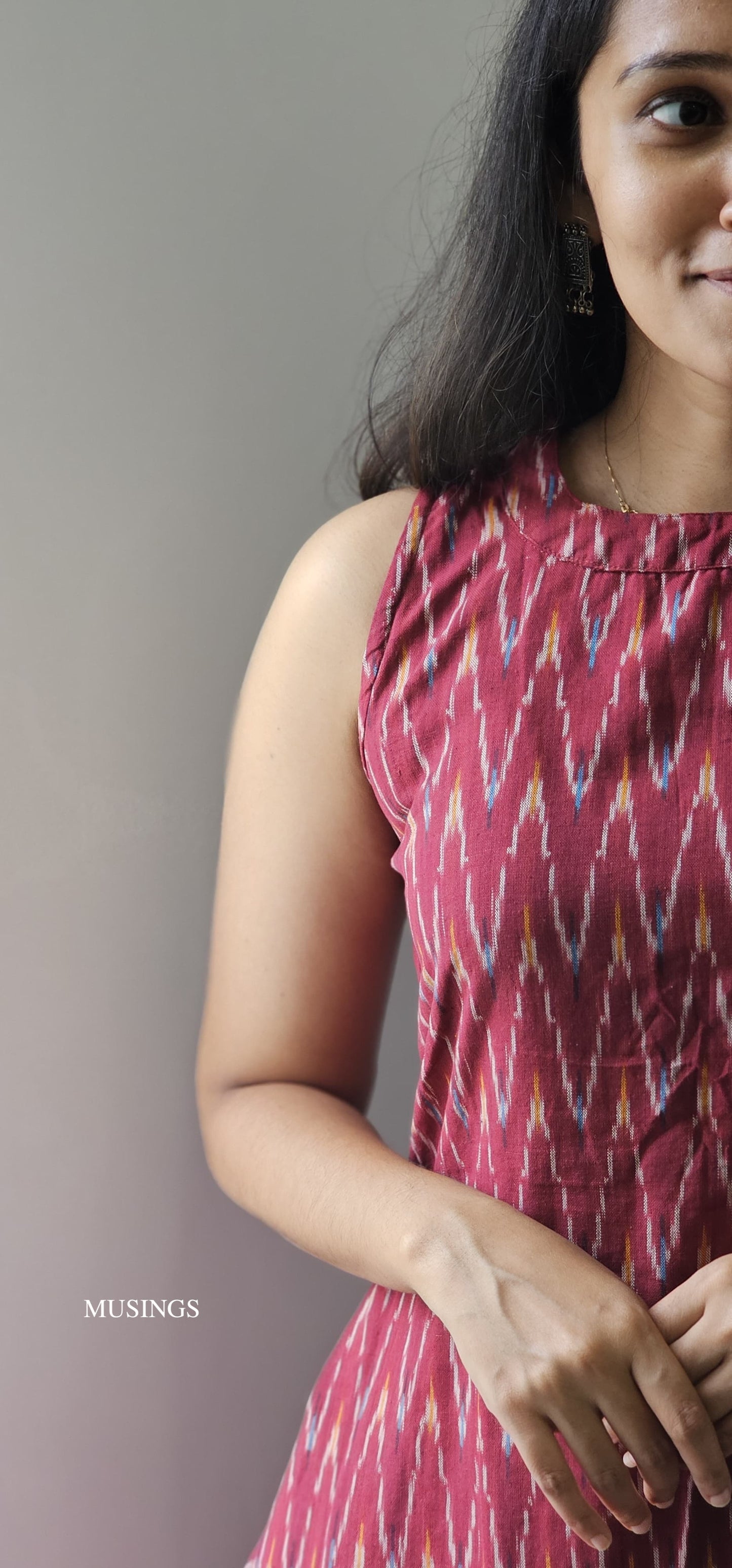 Anika - Ikkat Kurta