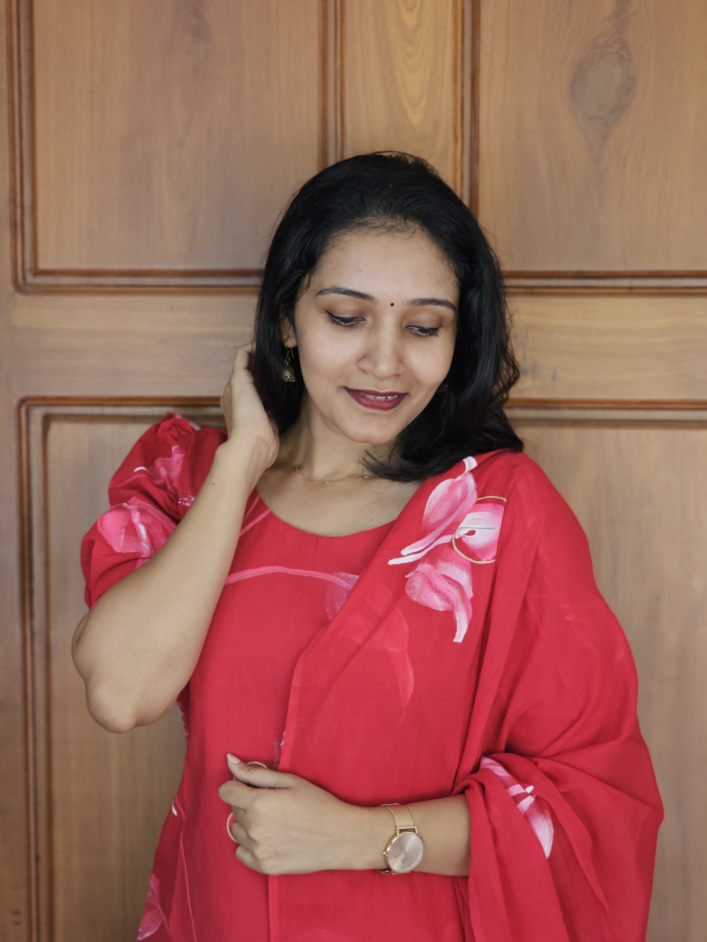 Ayana - Handbrush Painted Kurta Set