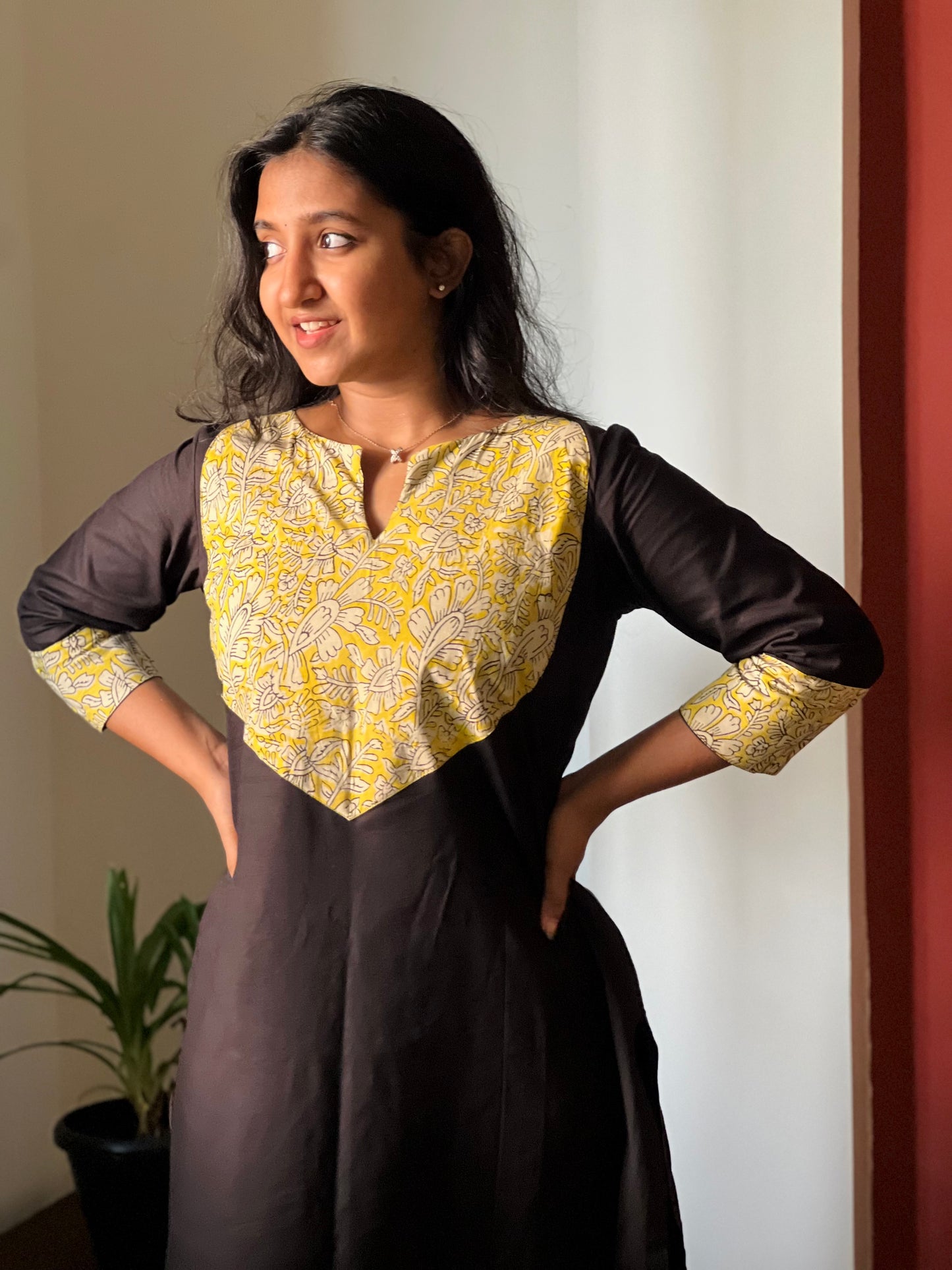 Katrina - Sanganeri Handblock printed Kurta