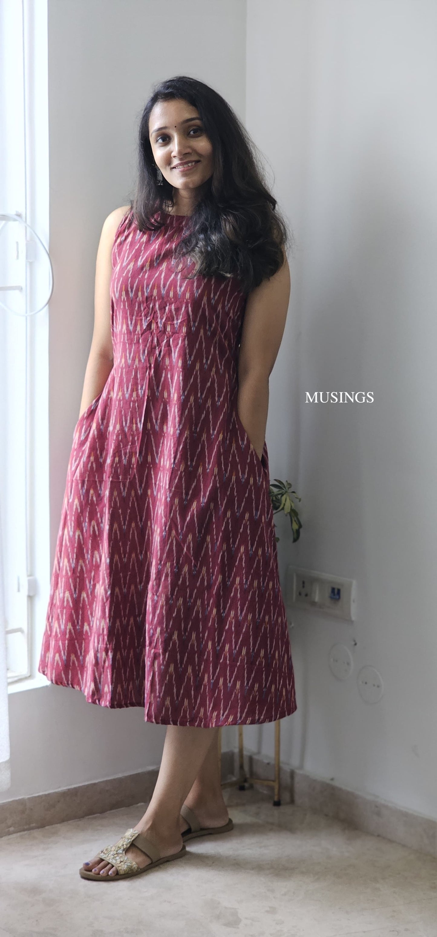 Anika - Ikkat Kurta