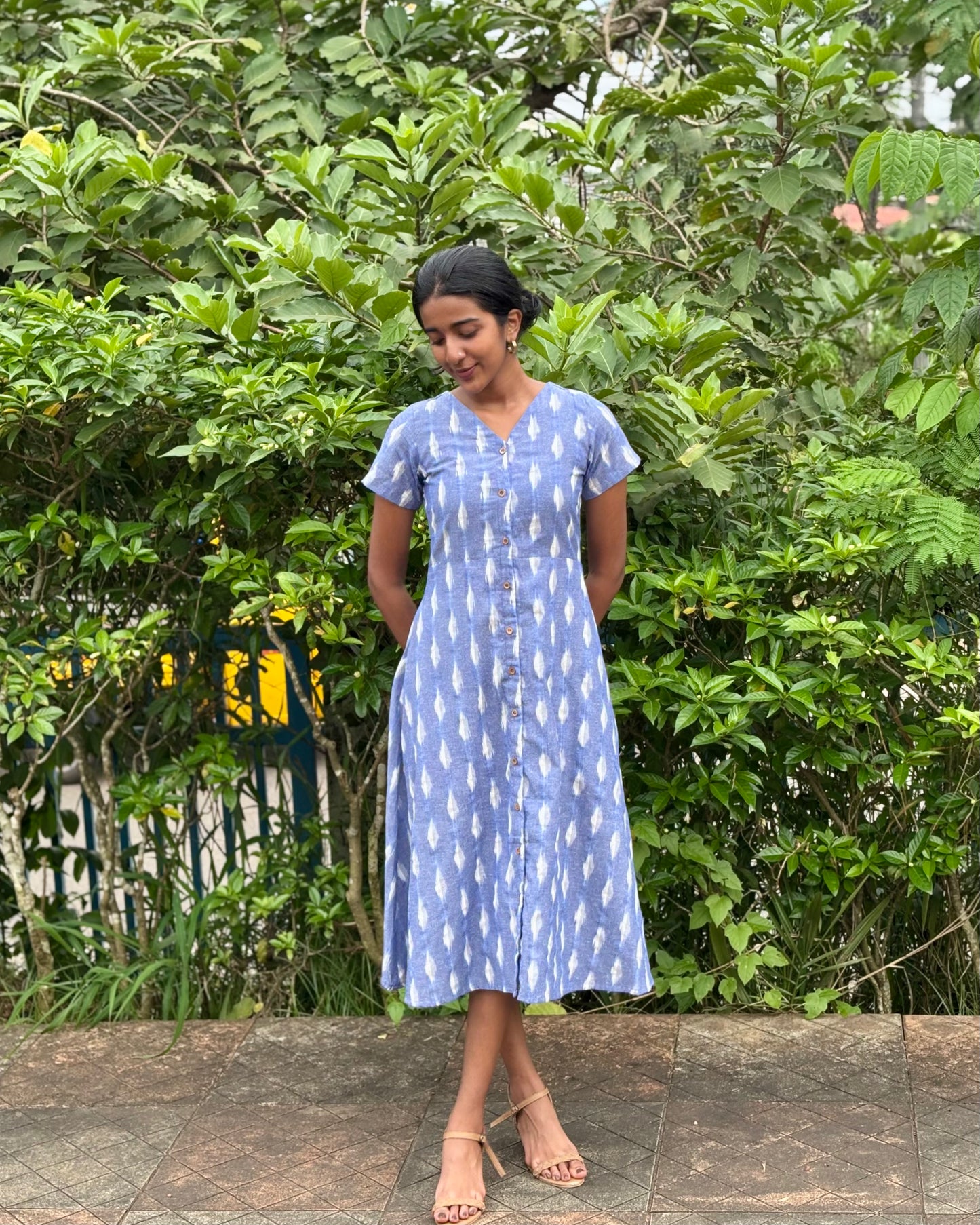 Alice - Ikkat A-line Dress