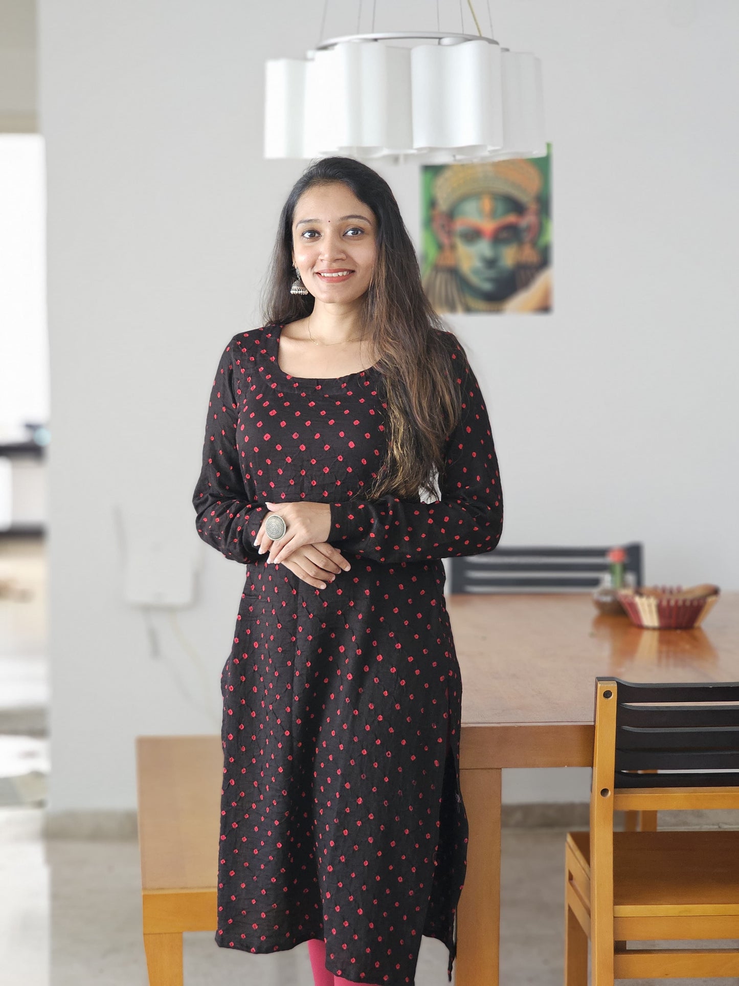 Black Forest - Bandhini Kurta