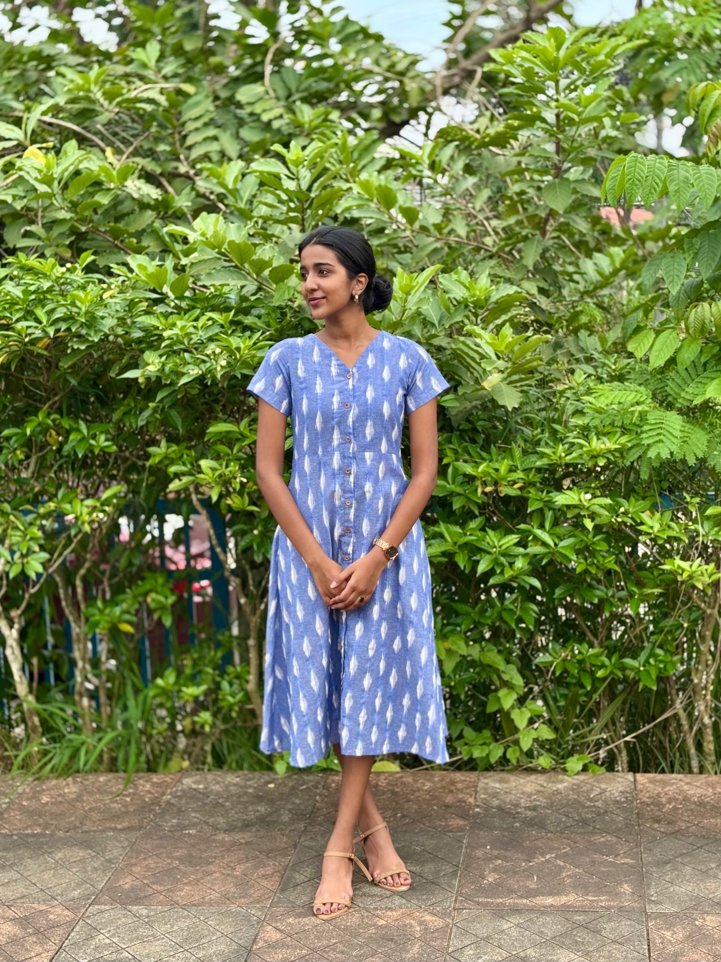 Alice - Ikkat A-line Dress