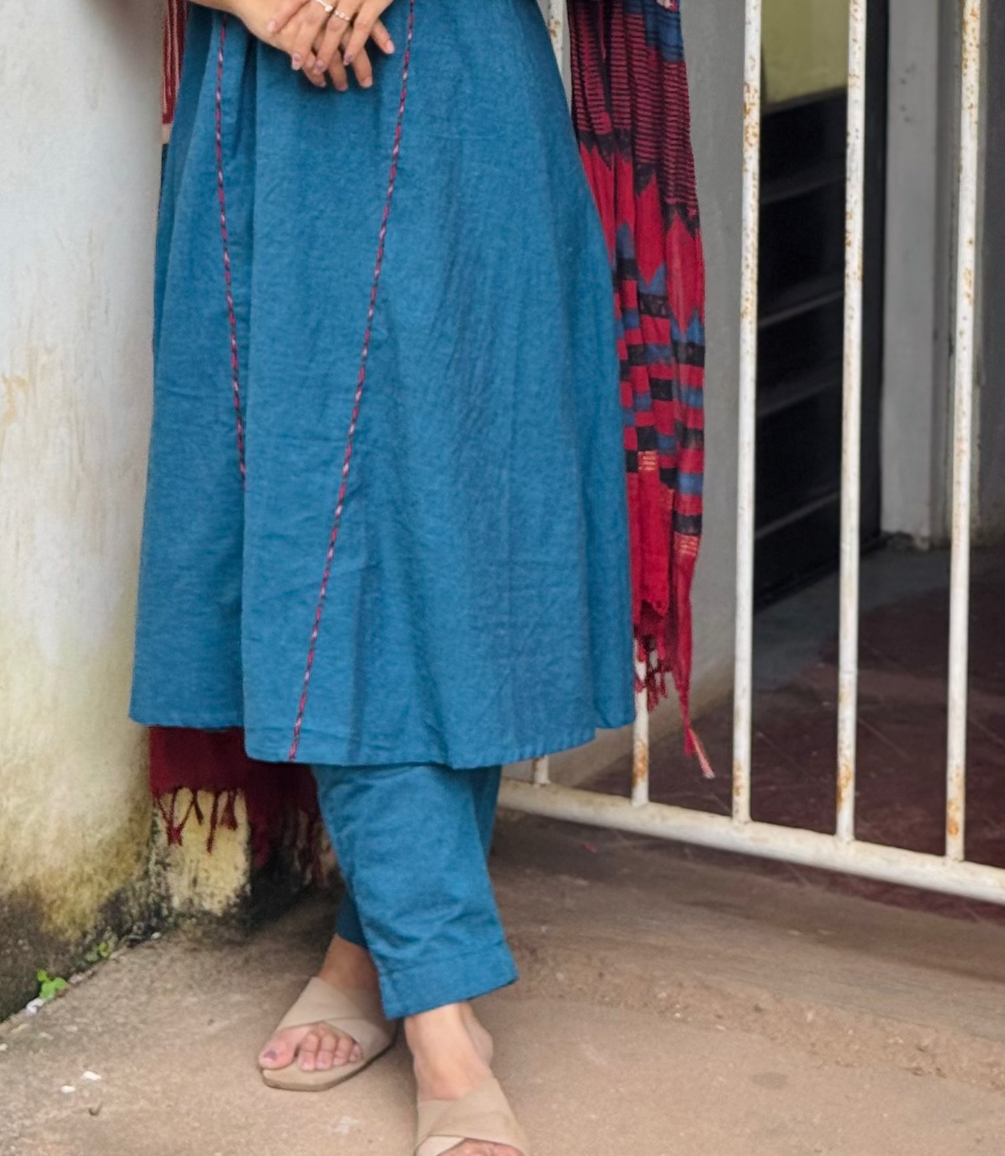 Vaanam - Handloom Straight Pants
