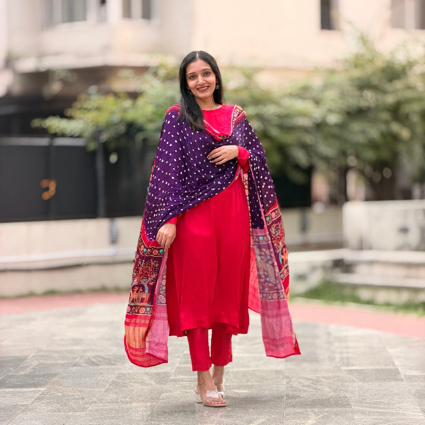 Devasena - Modal Silk Kurta Set