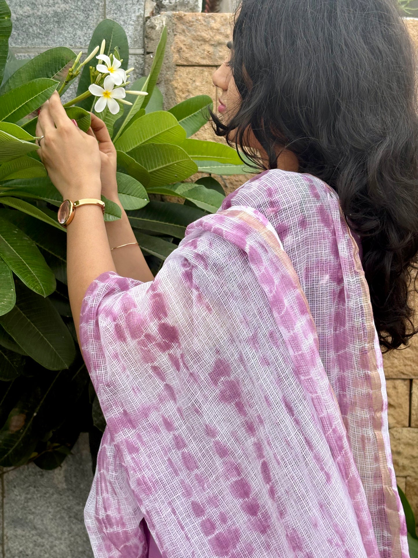 Saanvi Bandhej Kurta Set