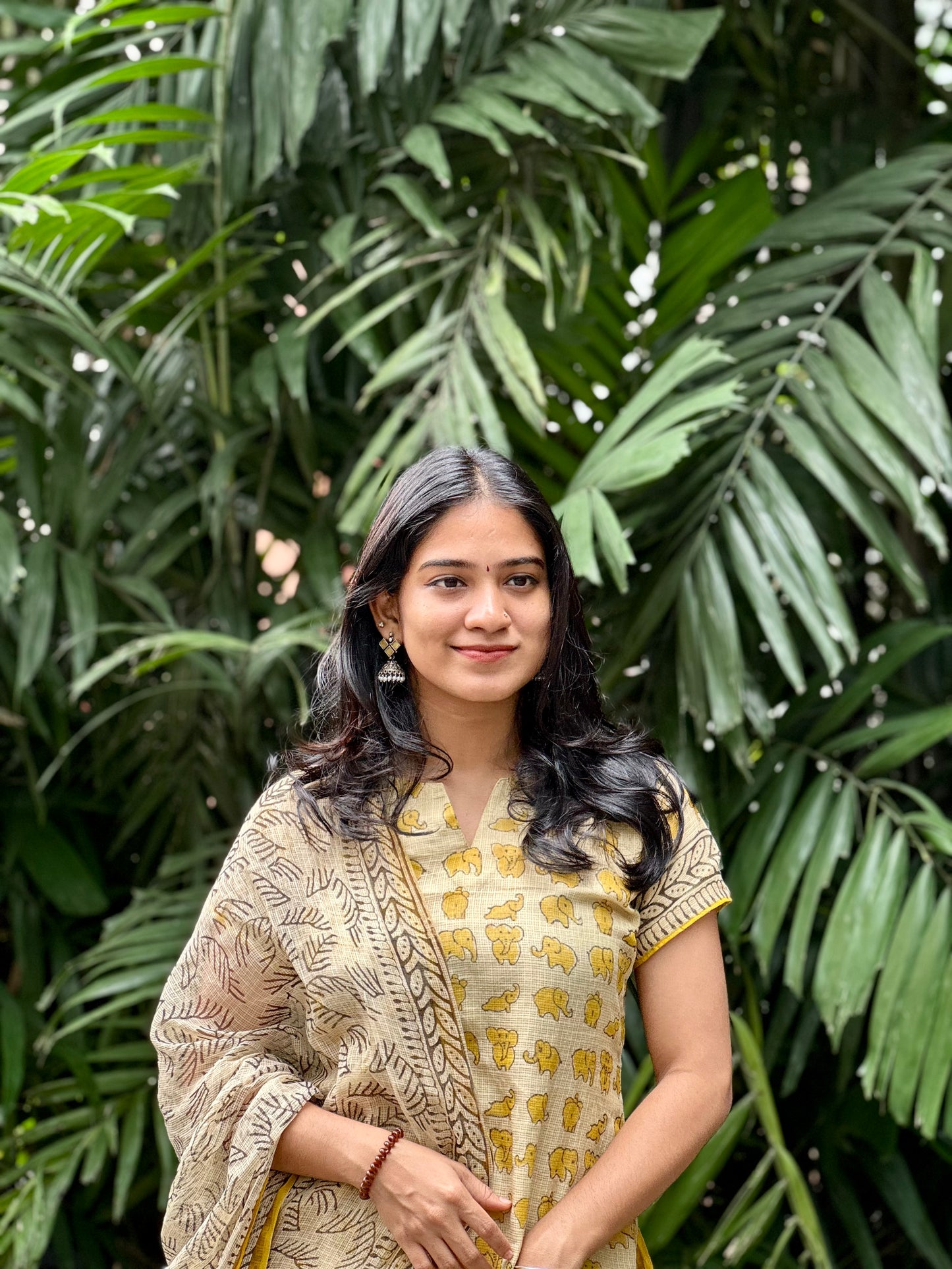 Jumbo - Kota Handblock Printed Suit Set