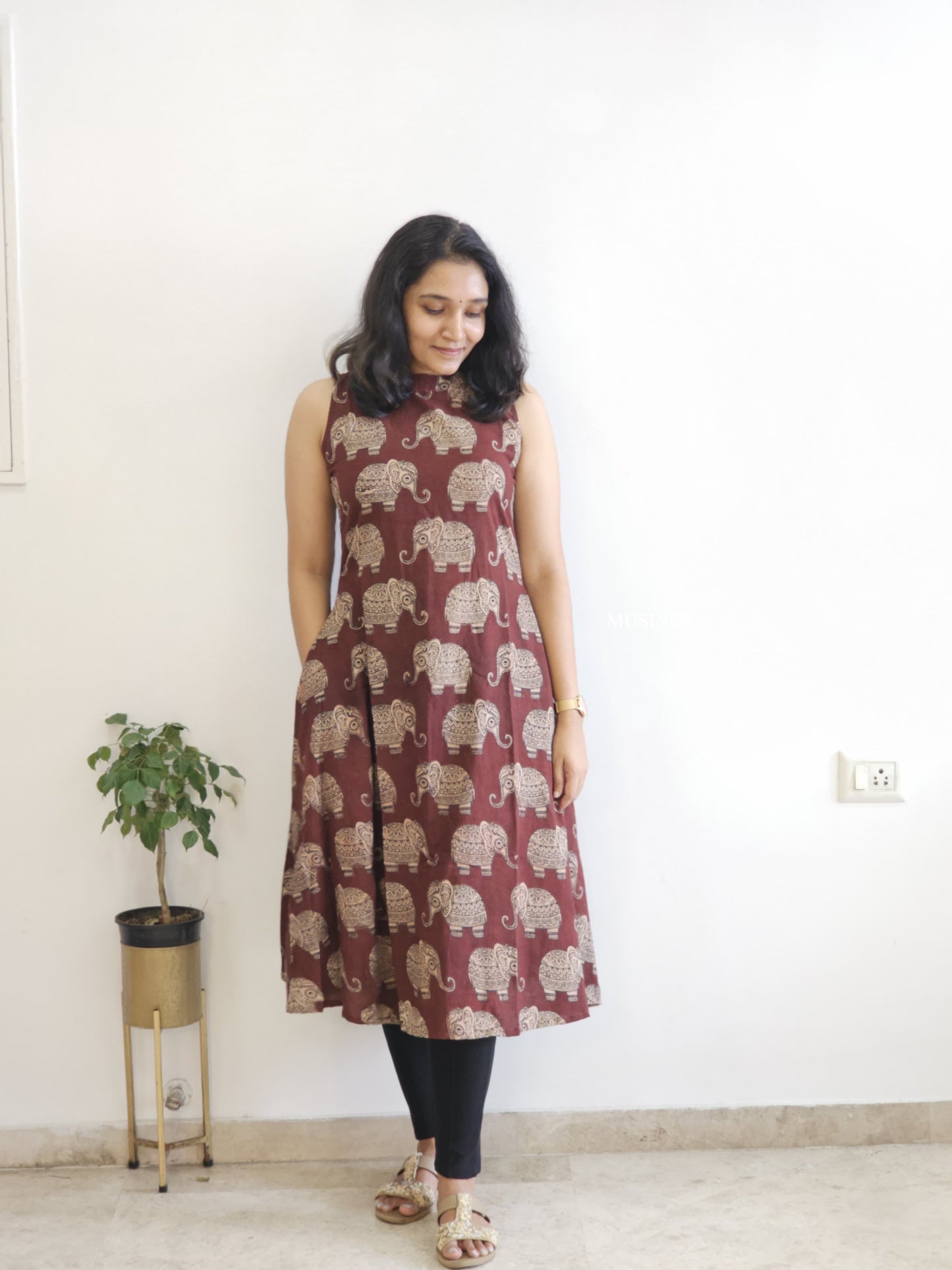 Jumbo - Kalamkari A-line Kurta