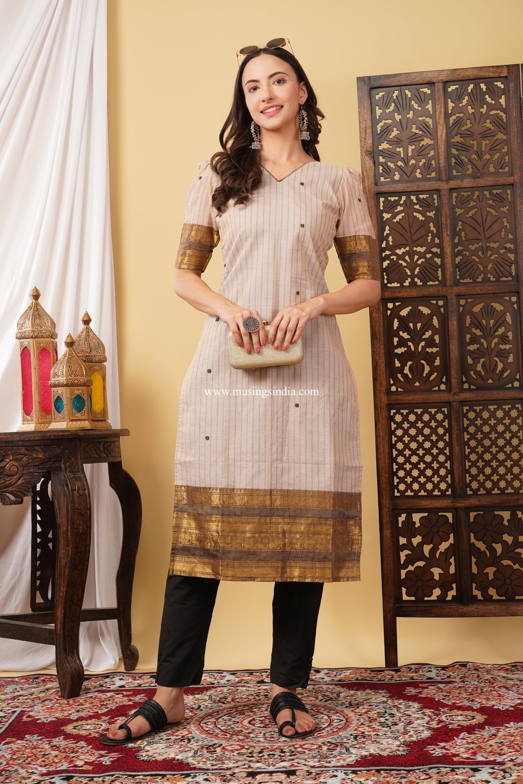 Dhamayanthi - Chettinad Cotton Kurta