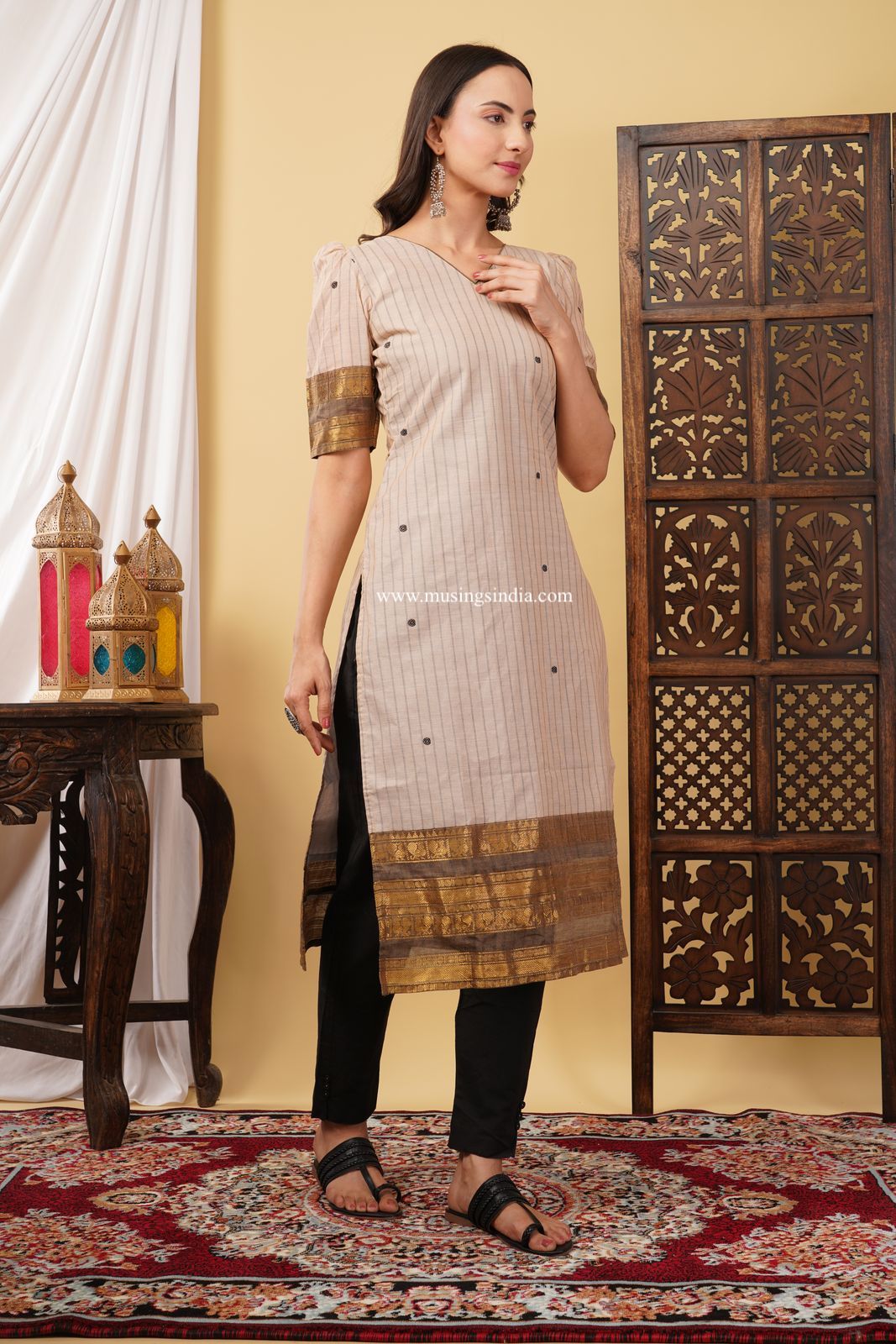 Dhamayanthi - Chettinad Cotton Kurta