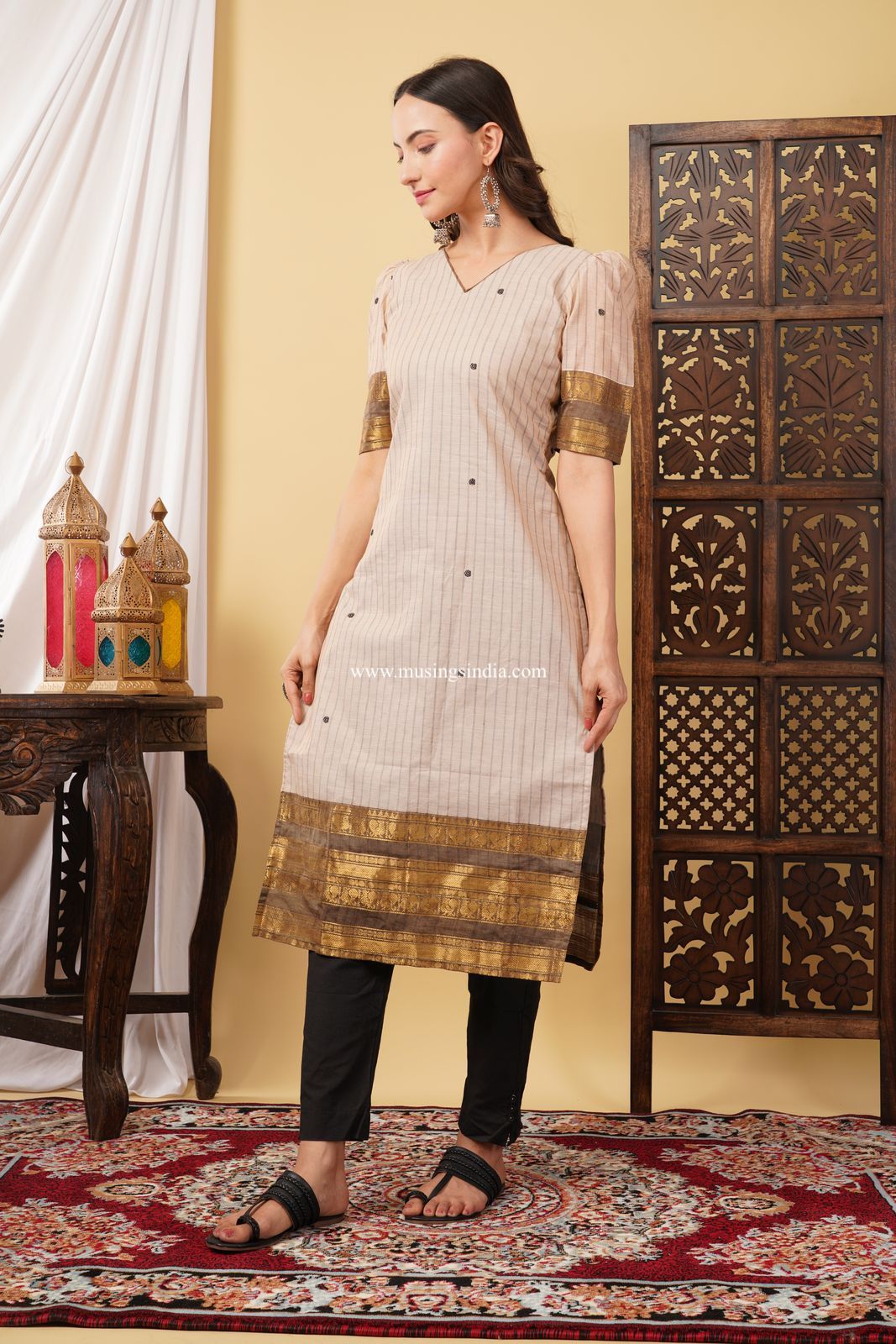 Dhamayanthi - Chettinad Cotton Kurta