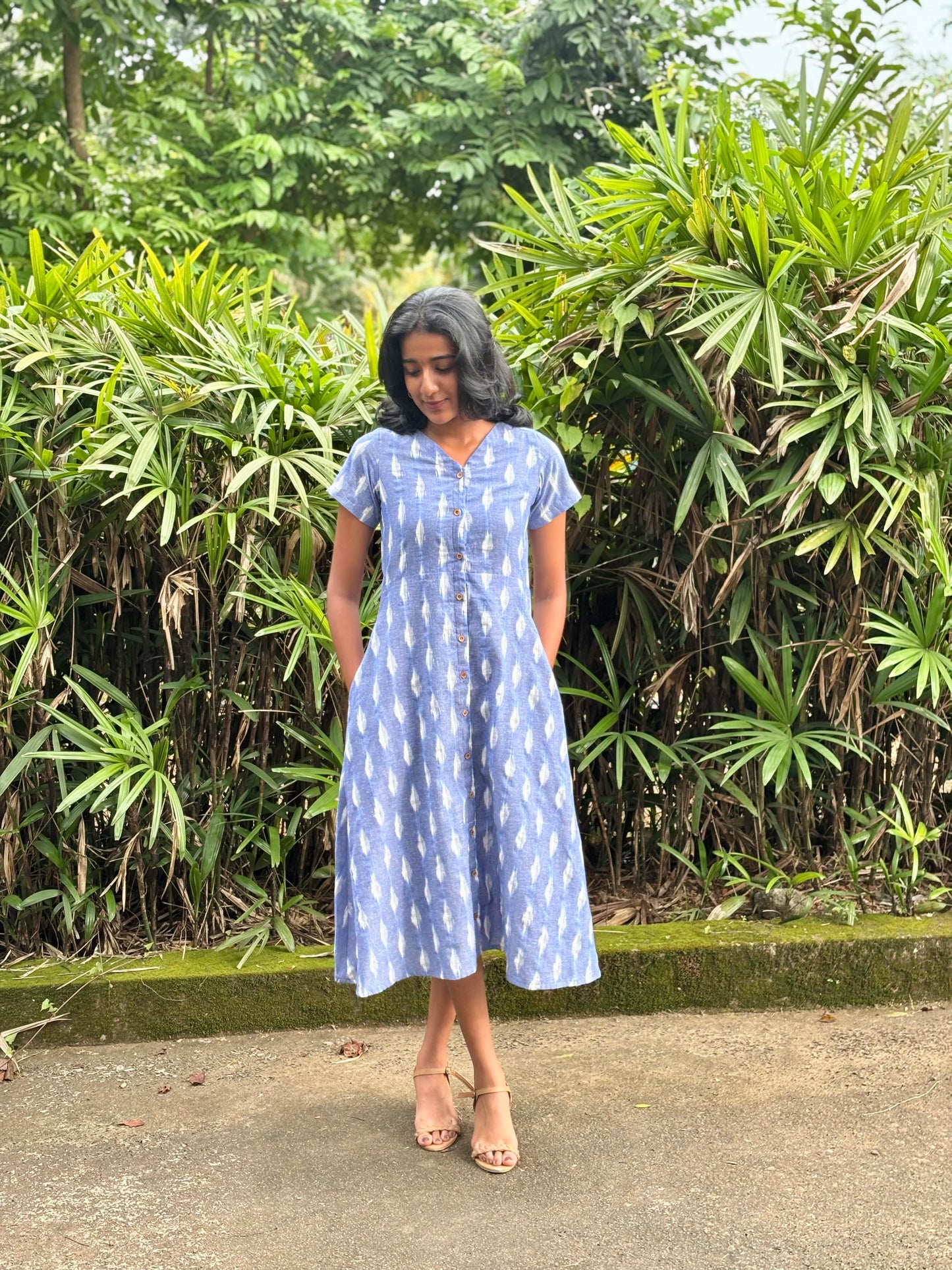 Alice - Ikkat A-line Dress