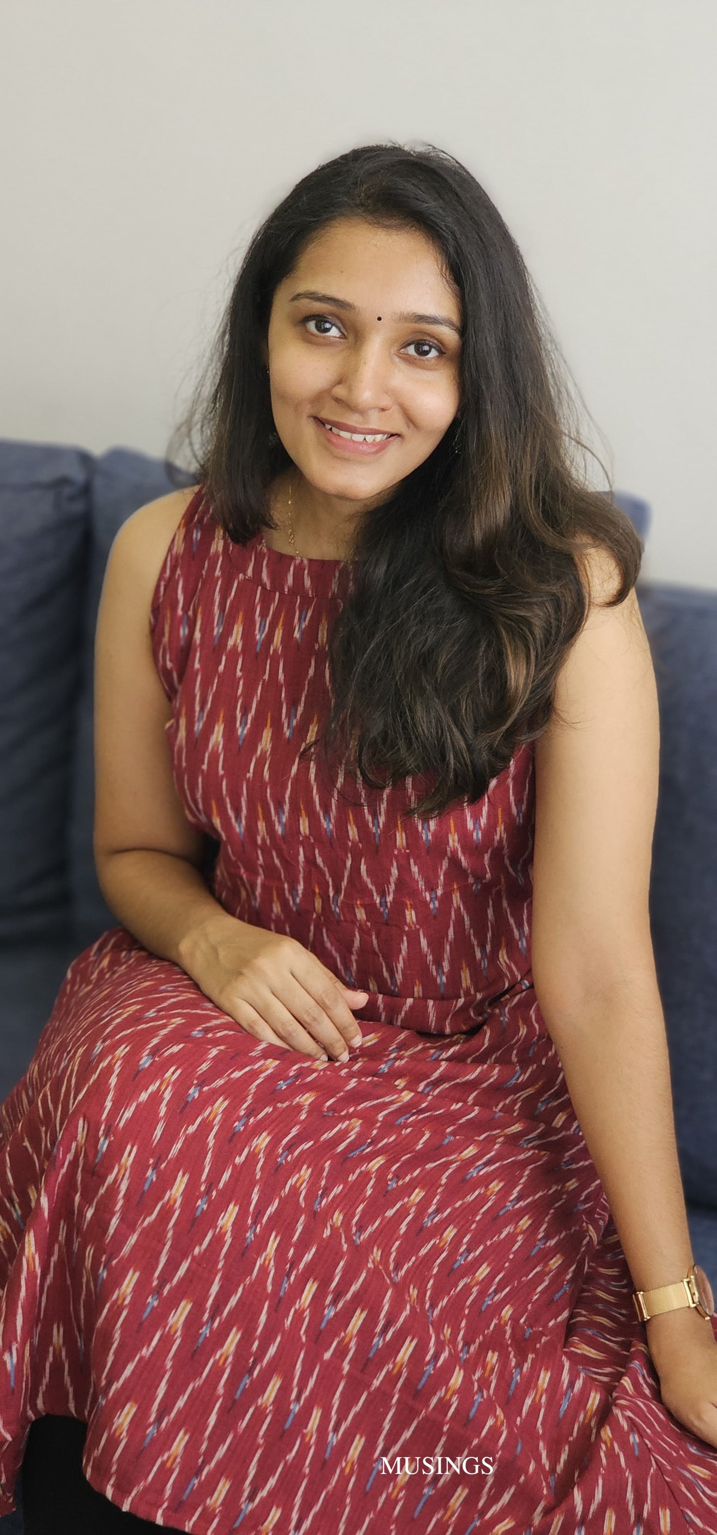 Anika - Ikkat Kurta