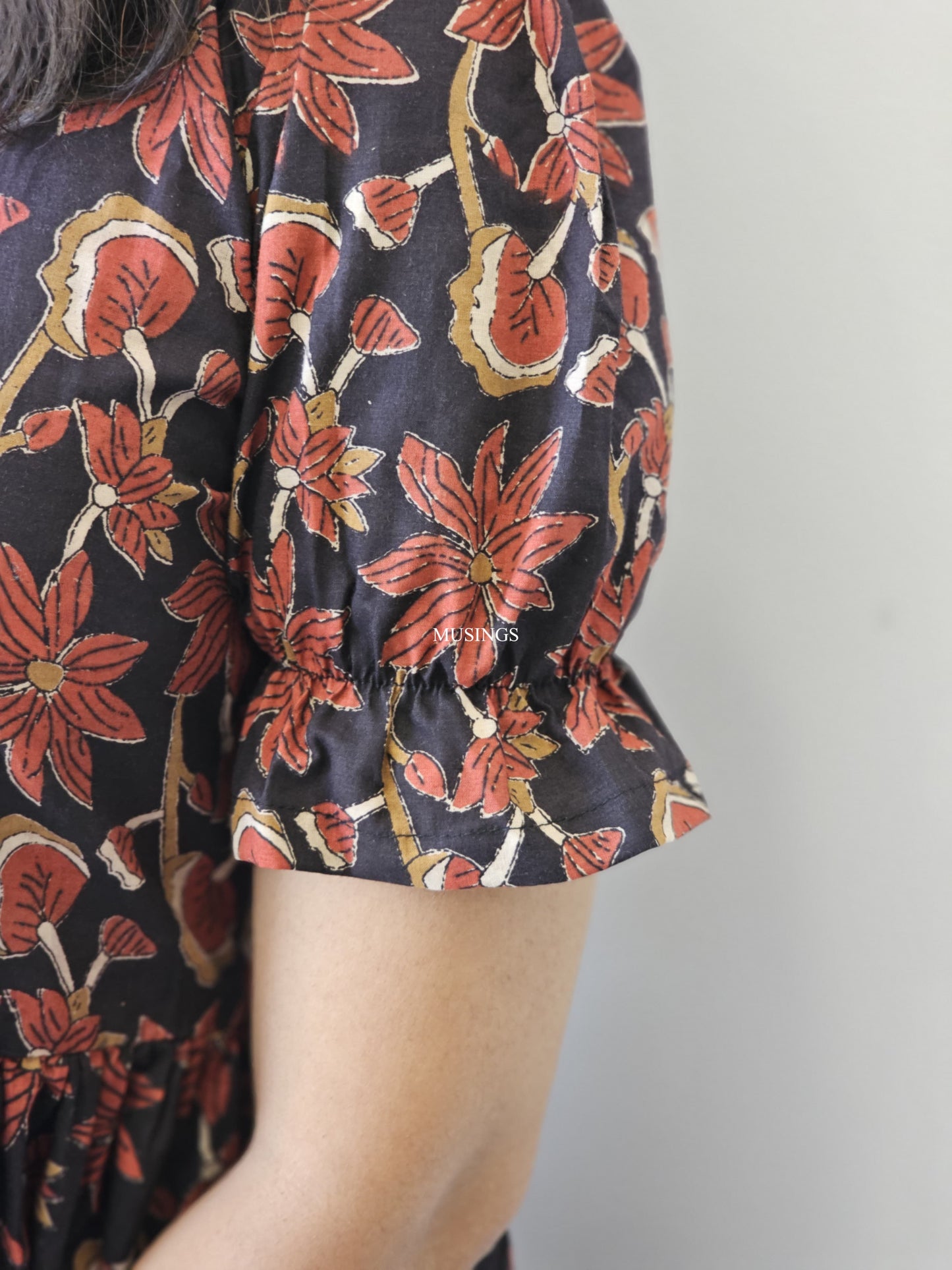 Anantya - Sanganeri Floral Dress