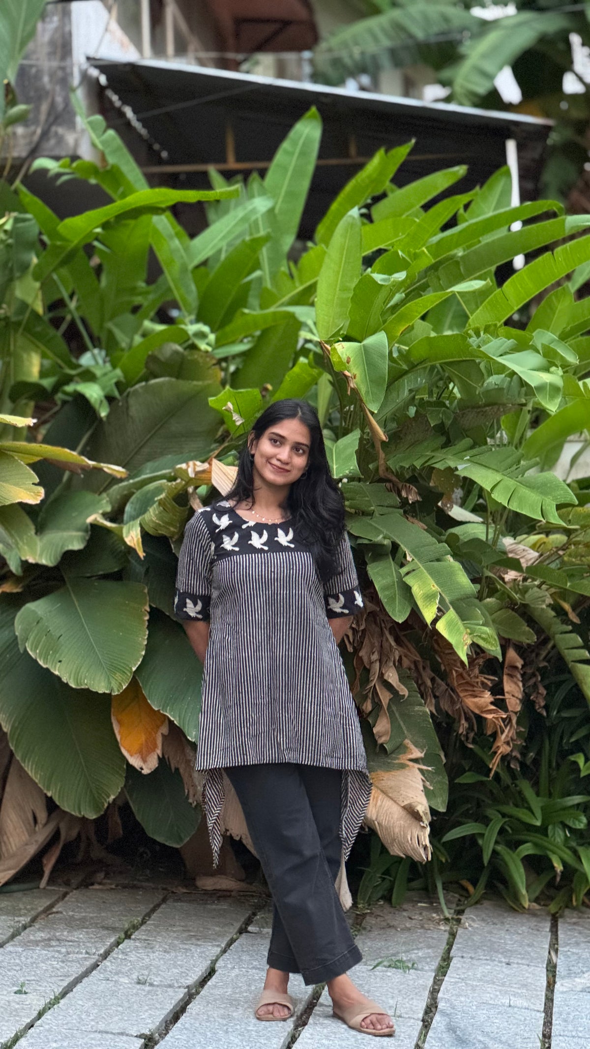 Niya - Ajrakh Fusion Short Kurta
