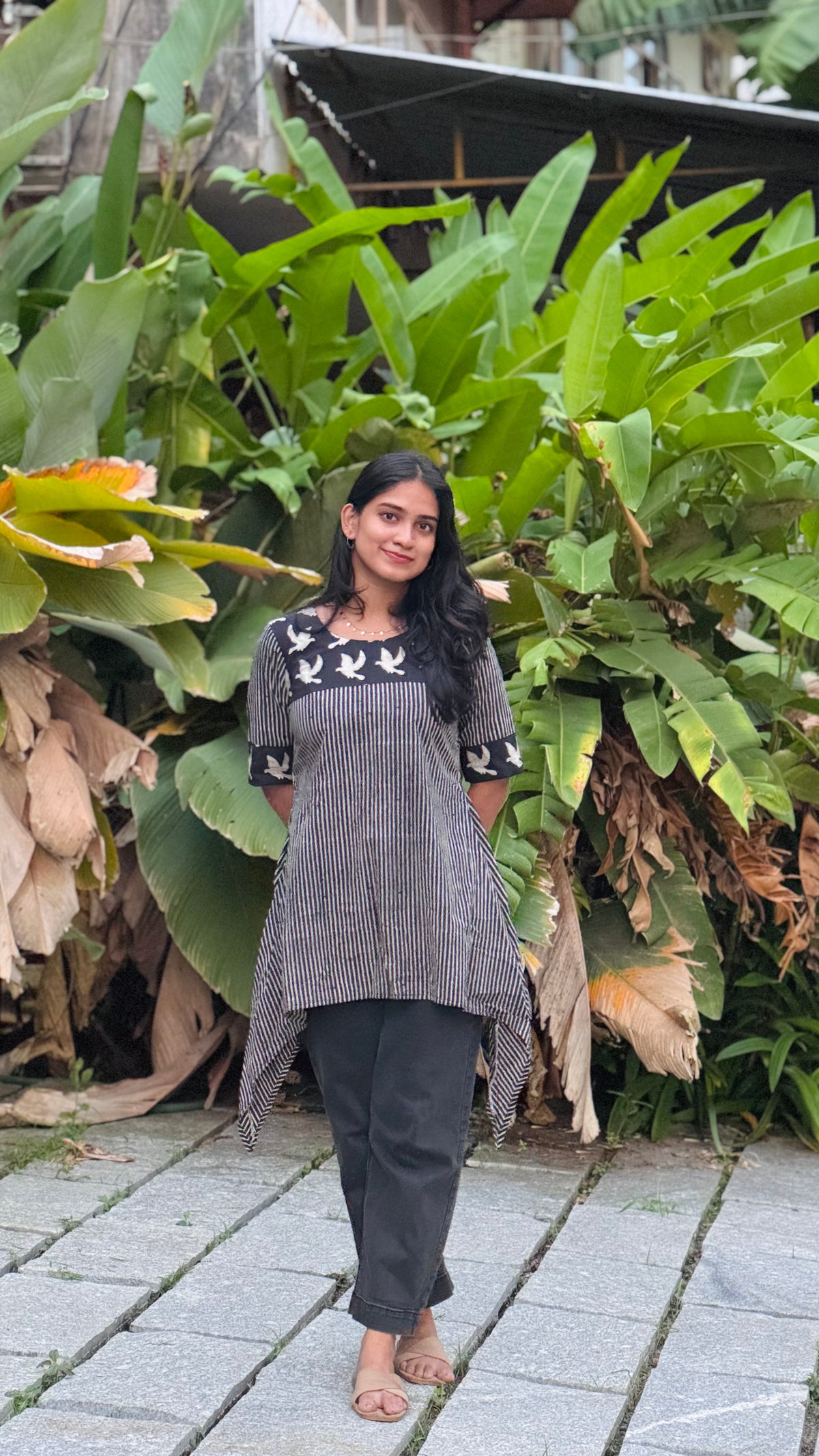 Niya - Ajrakh Fusion Short Kurta