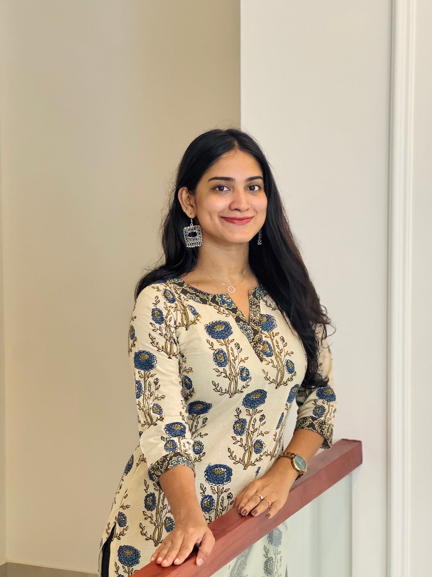 Athmika - Ajrakh Fusion Kurta