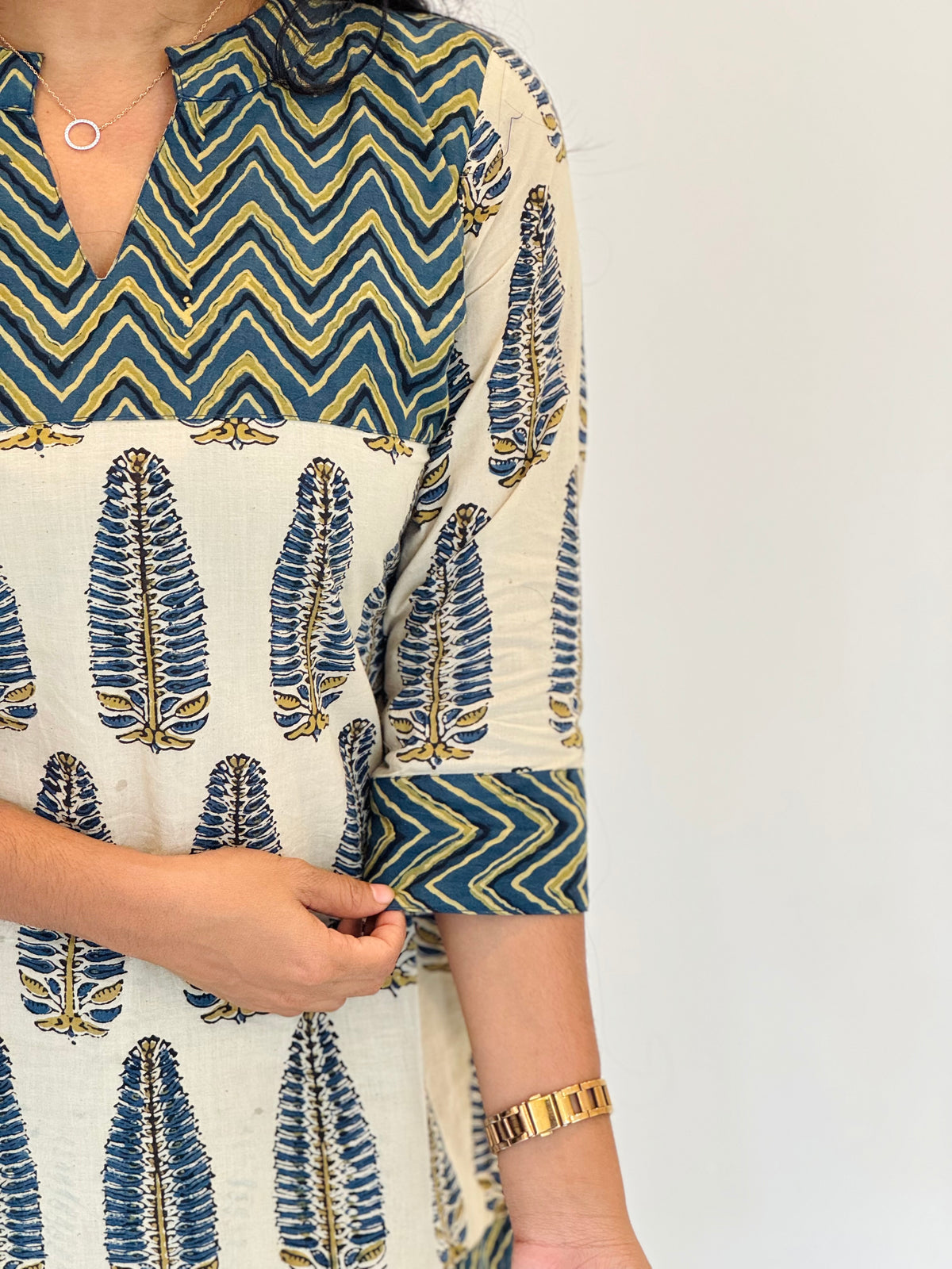 Karishma - Ajrakh Short Kurta