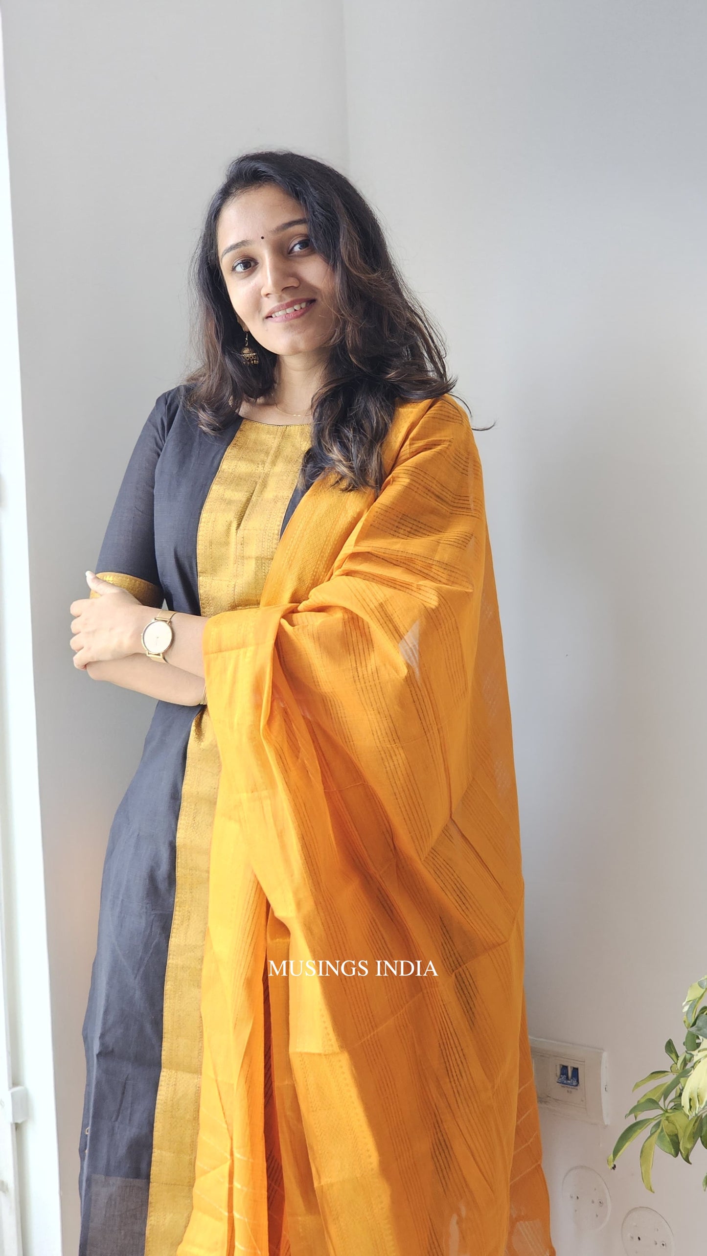 Shaambhavi - Mangalgiri Kurta Set