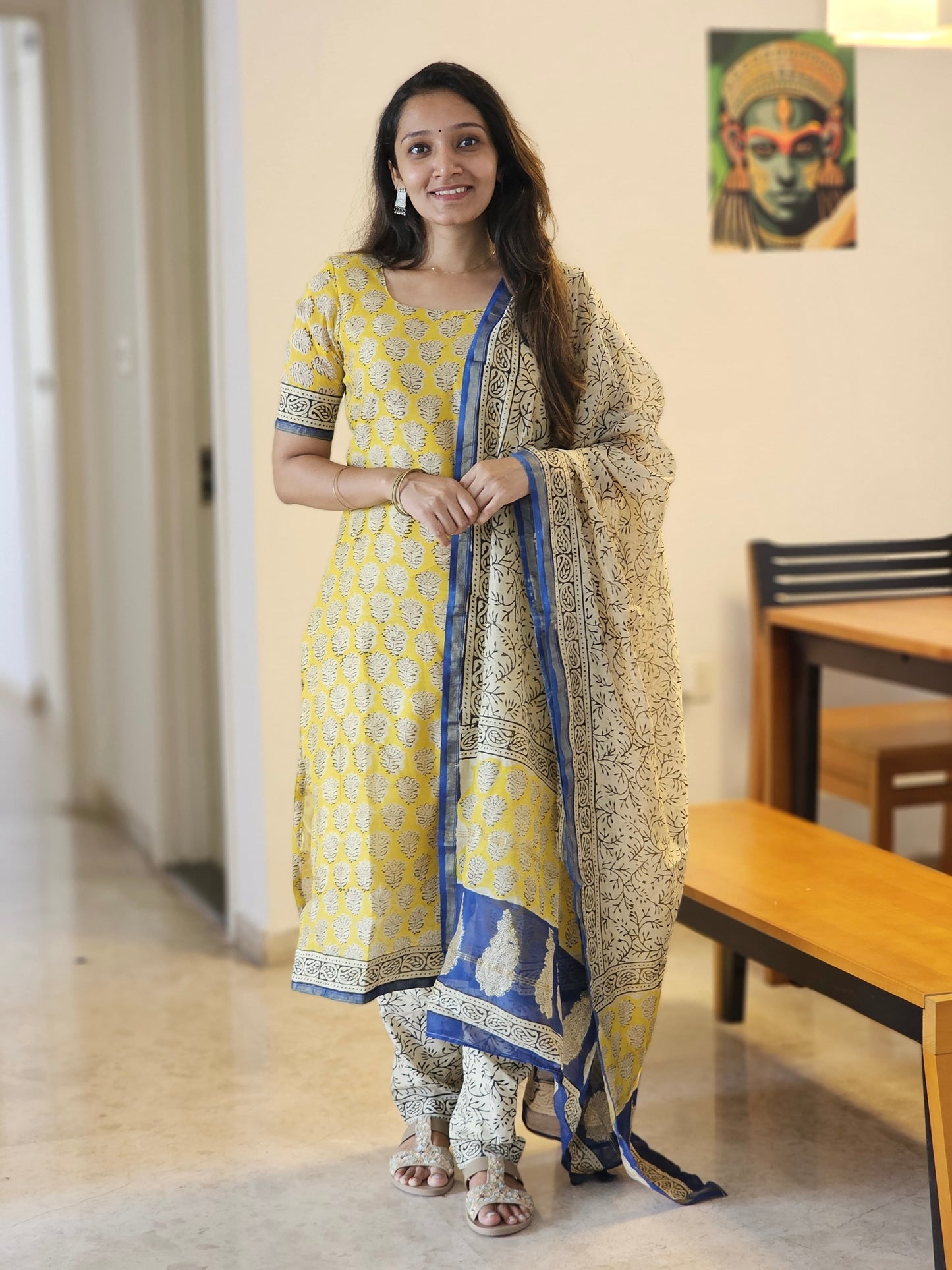 Anamika - Chanderi Suit