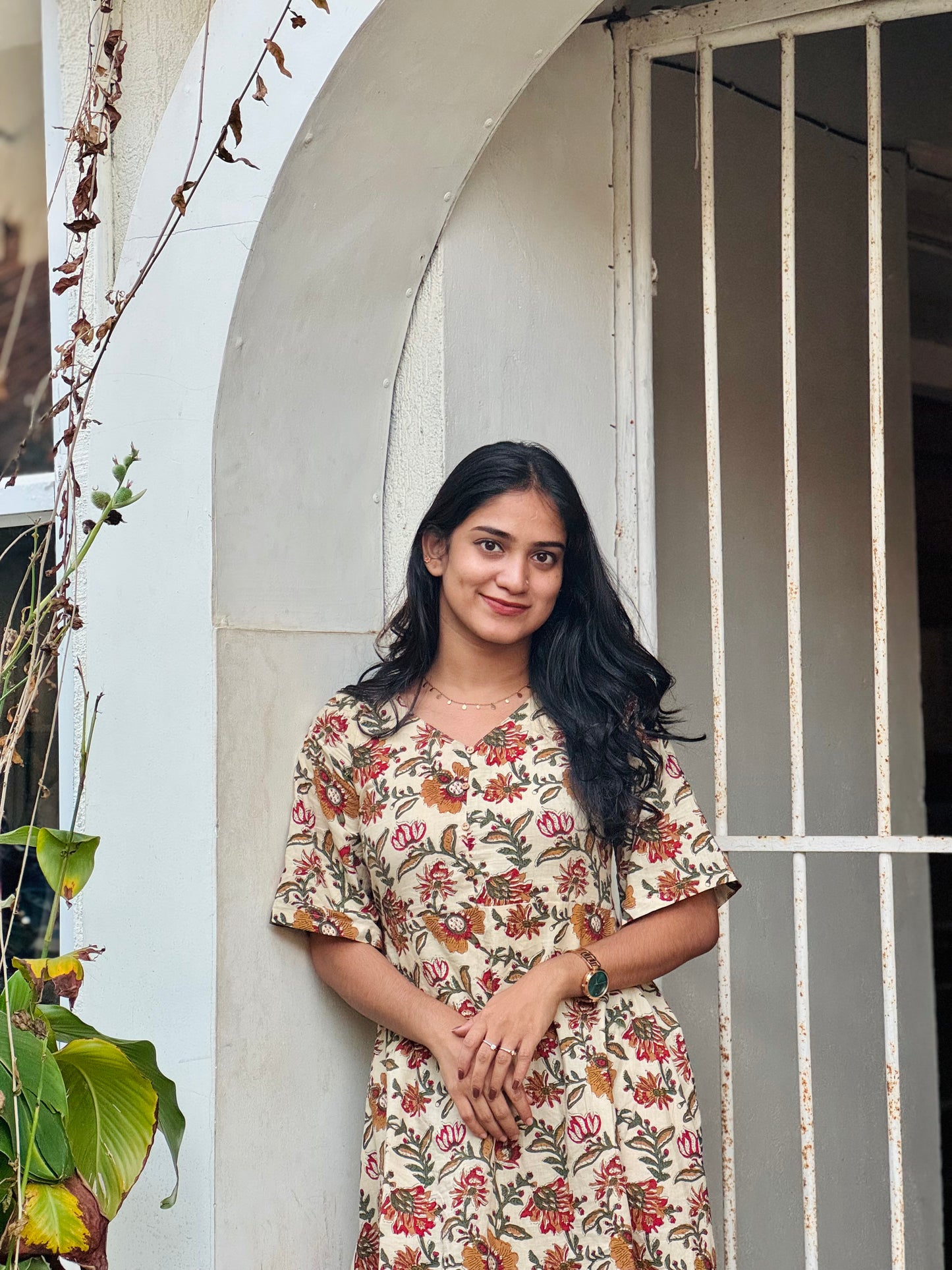 Payal - Handblock Printed Dress