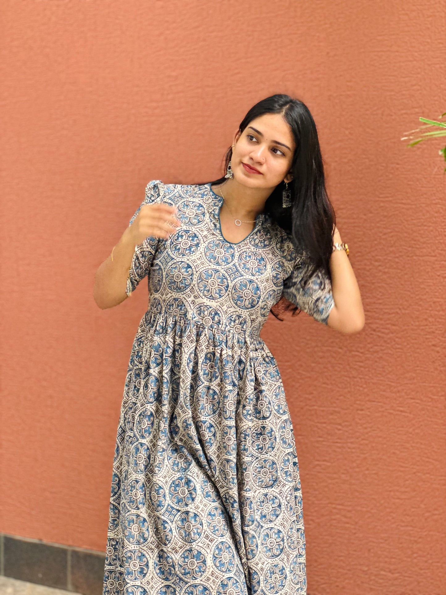 Avanti - Kalamkari A line Dress