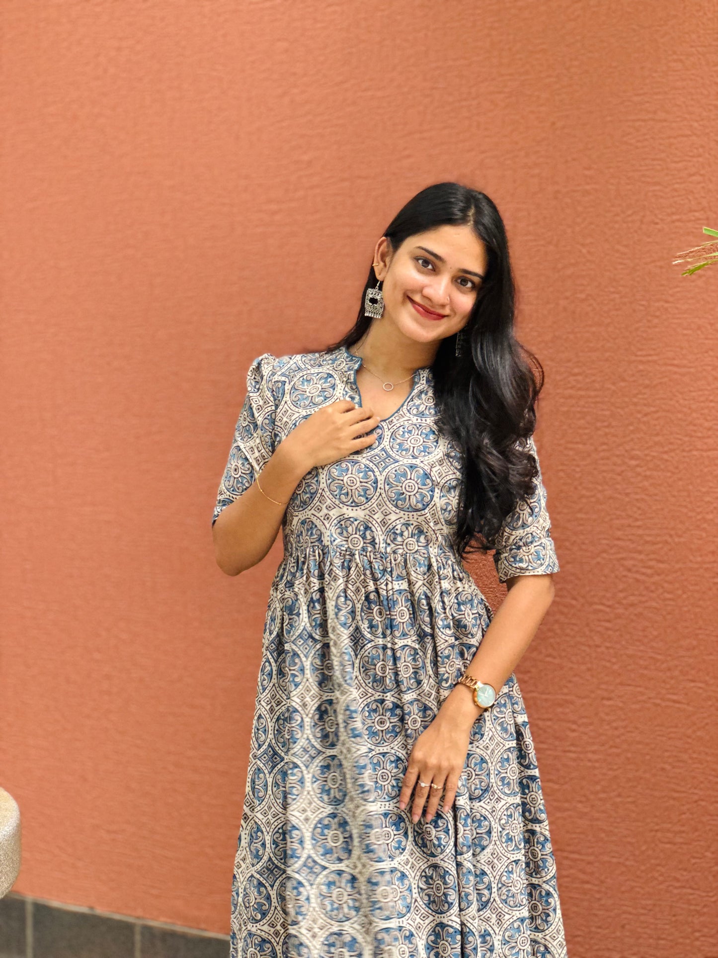 Avanti - Kalamkari A line Dress
