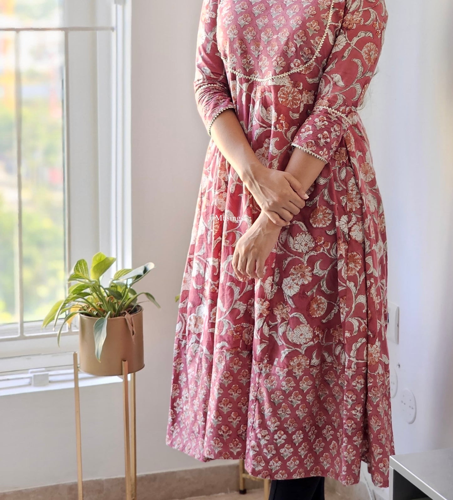 Alia - Bagru Hand-Block Printed