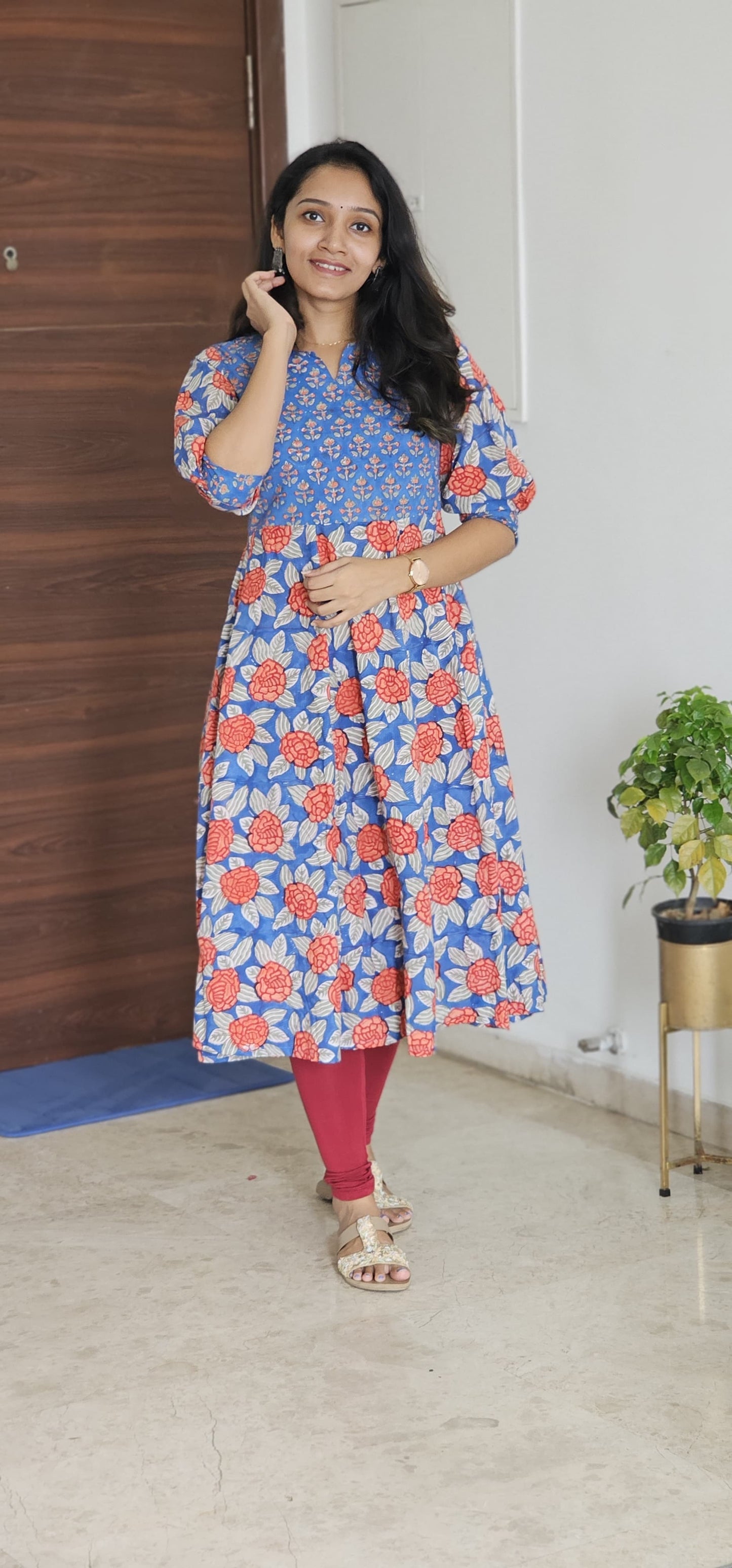 Anokhi - Bagru Handblock Printed Kurta