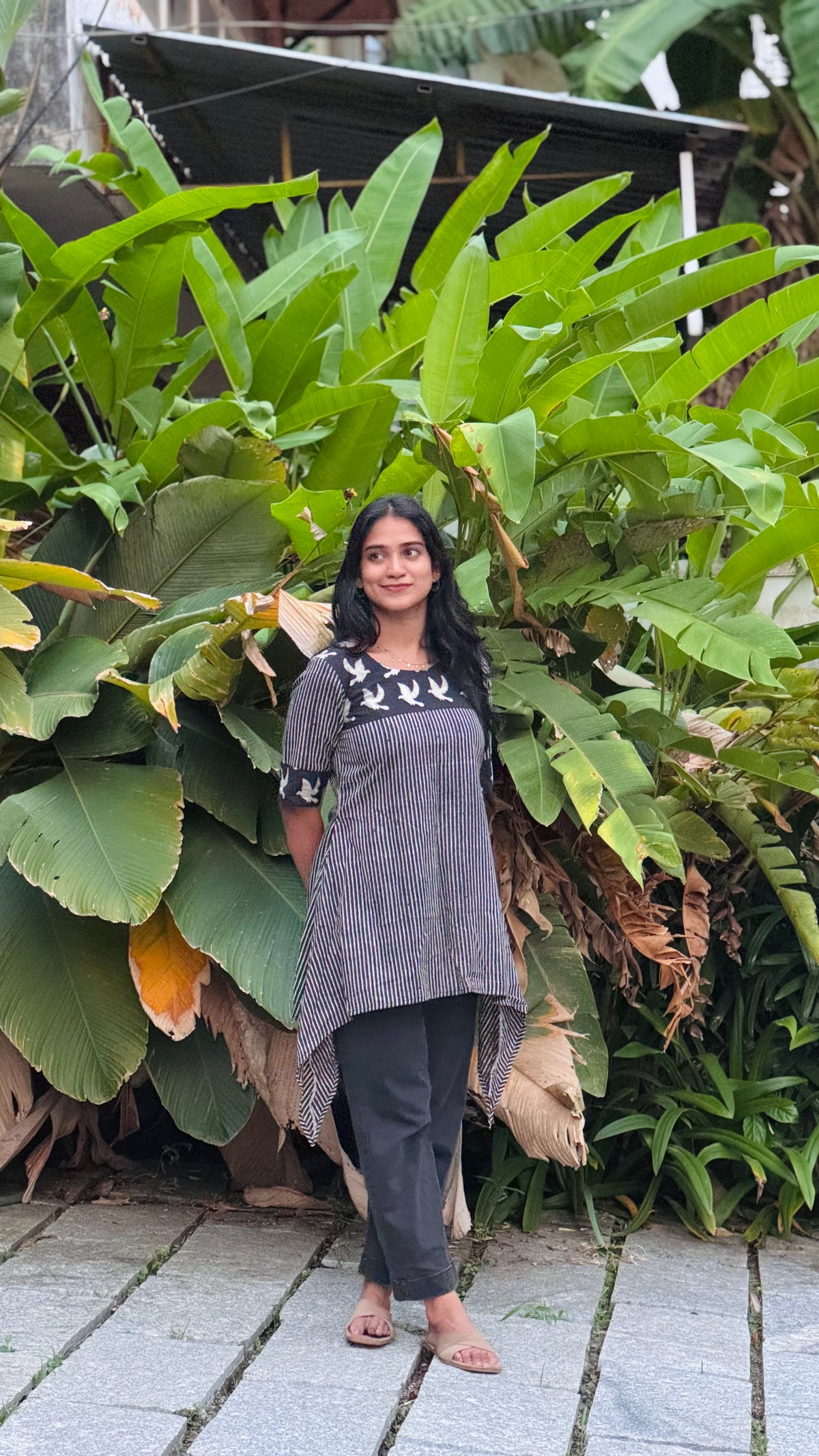 Niya - Ajrakh Fusion Short Kurta