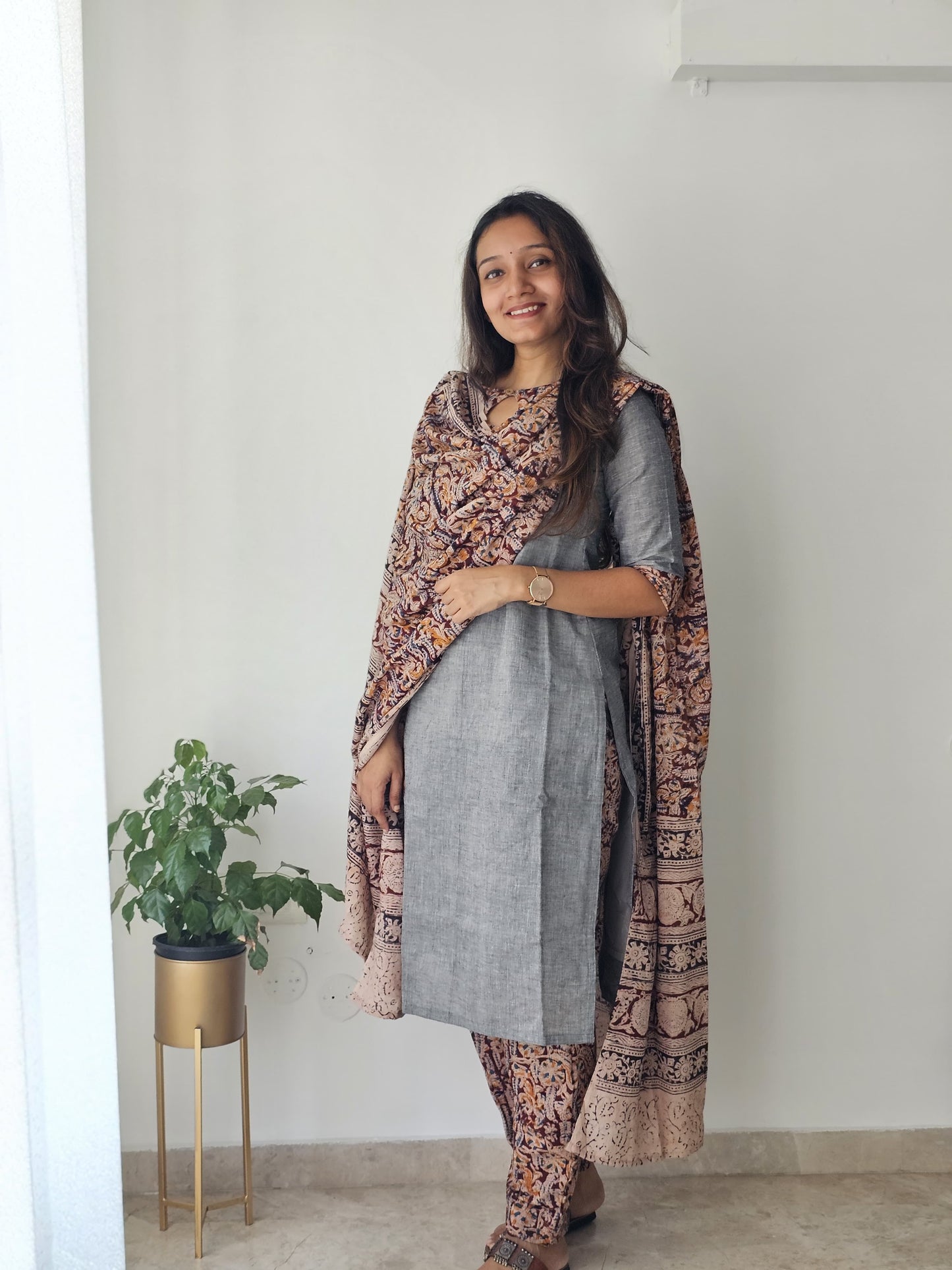 Ananya - Kalamkari x Mangalgiri