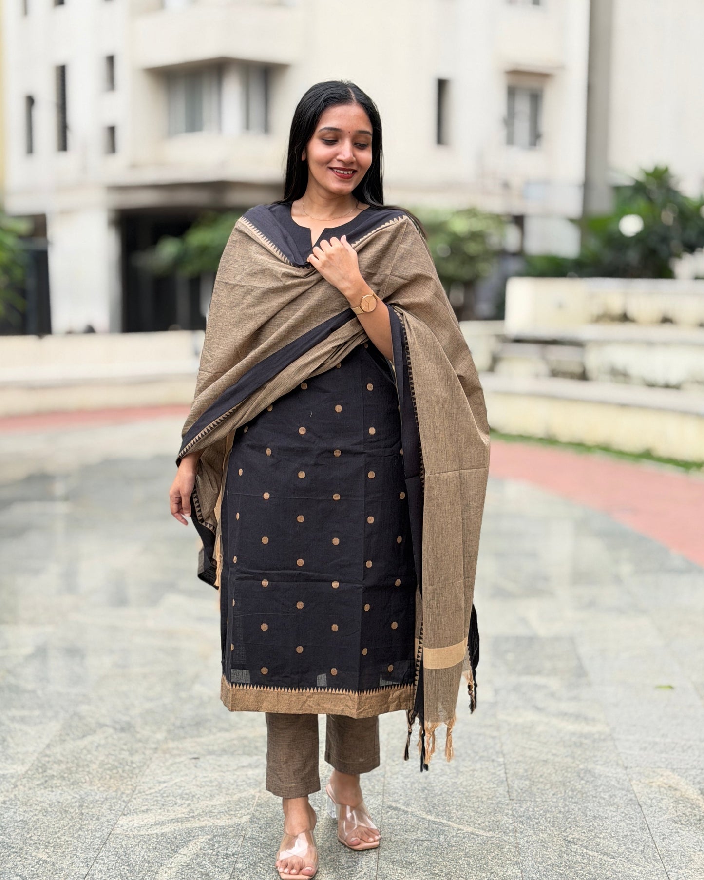 Kaala - Handloom Kurta Set