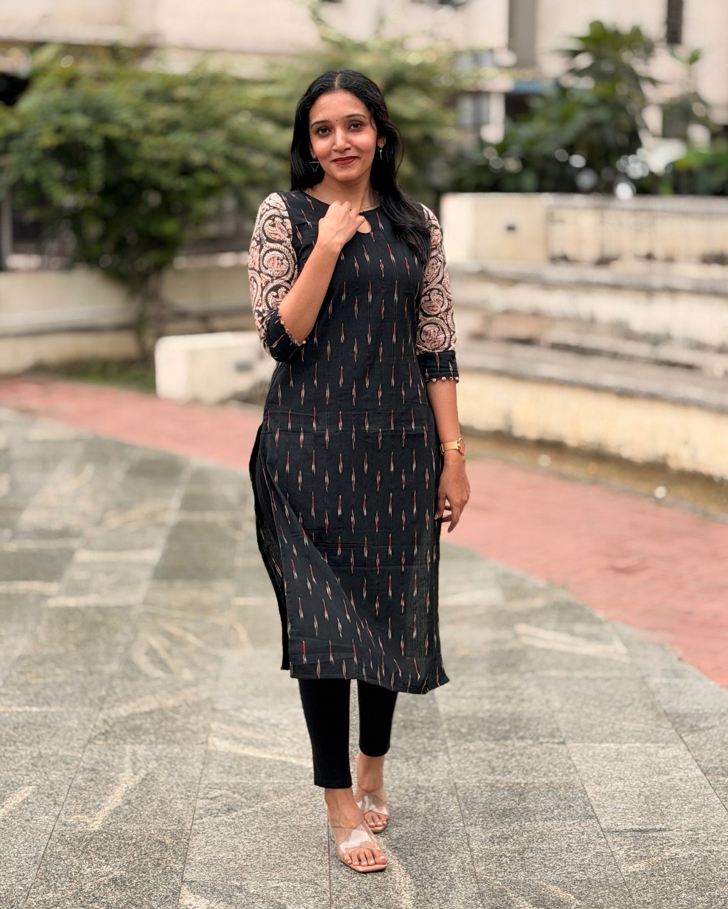 Madhumitha - Ikkat x Kalamkari Fusion Kurta