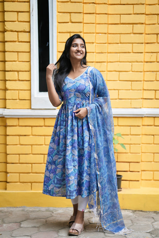 Meghna - Handblock printed