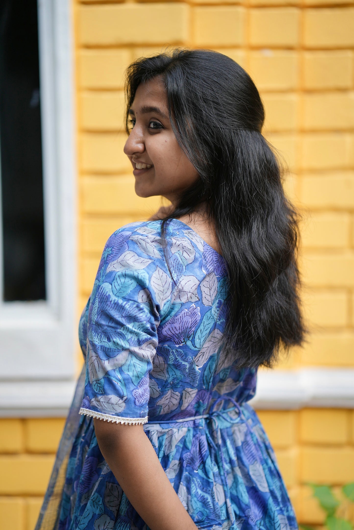 Meghna - Handblock printed