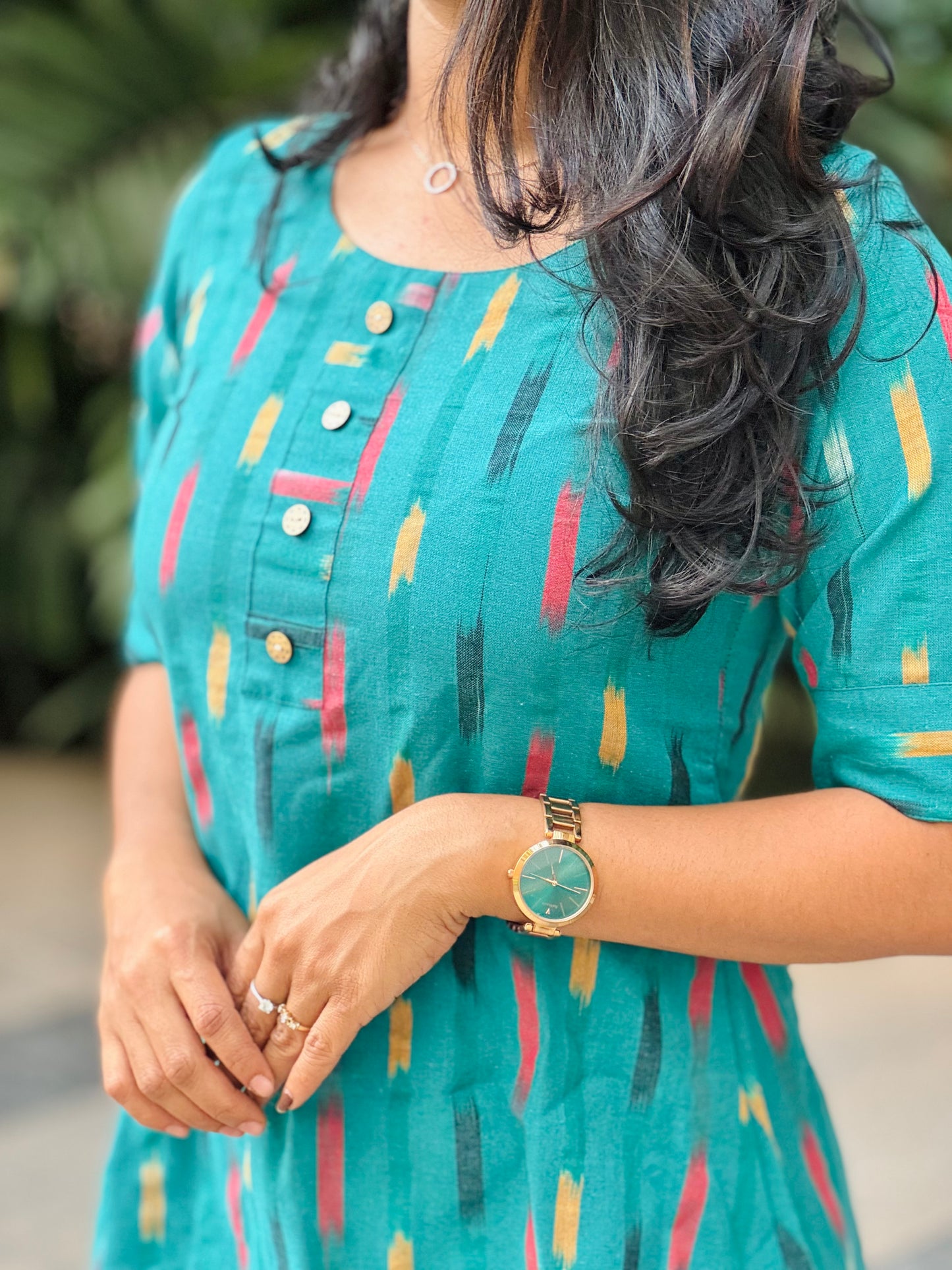 Amora - Ikkat Classy Short Kurta