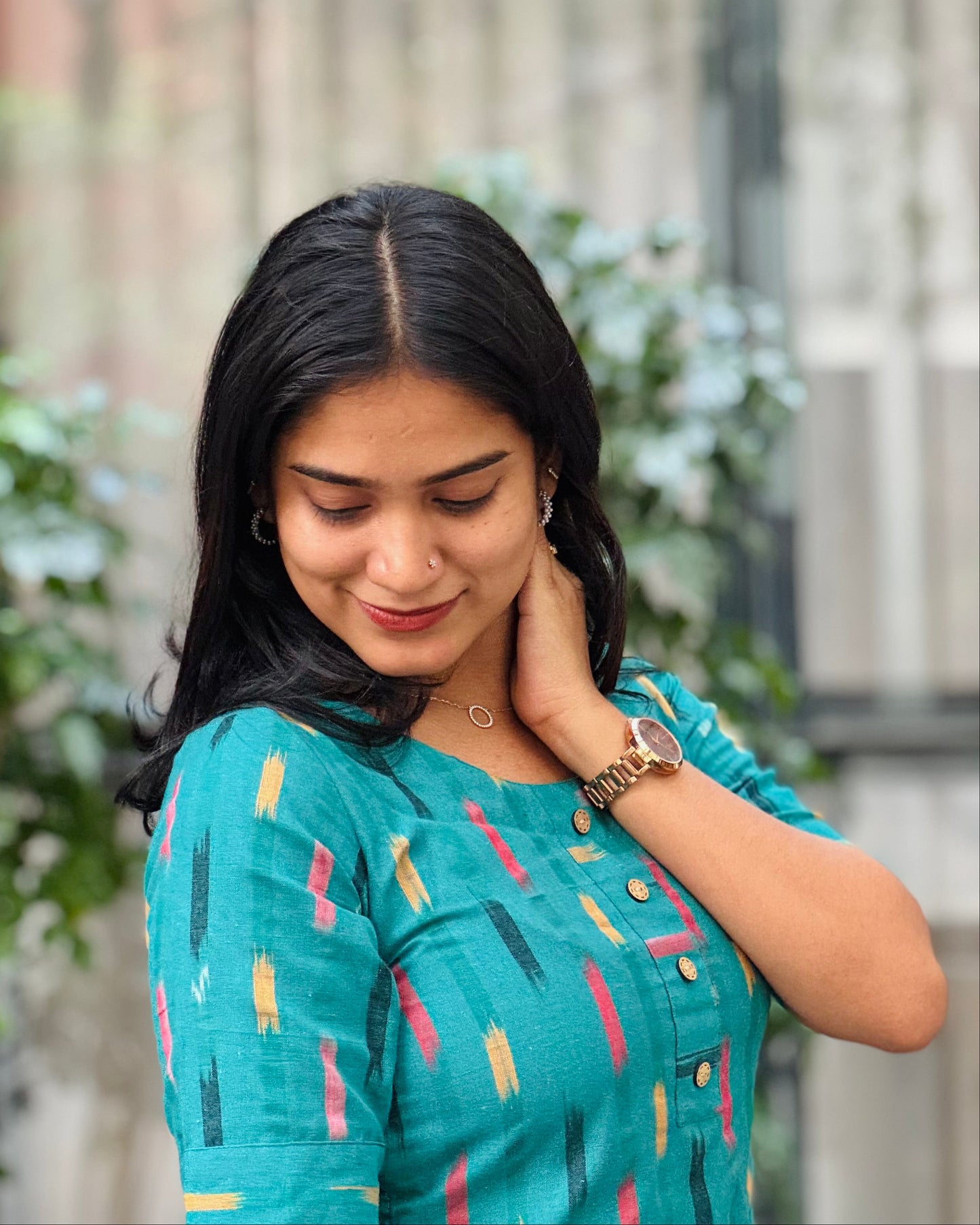 Amora - Ikkat Classy Short Kurta