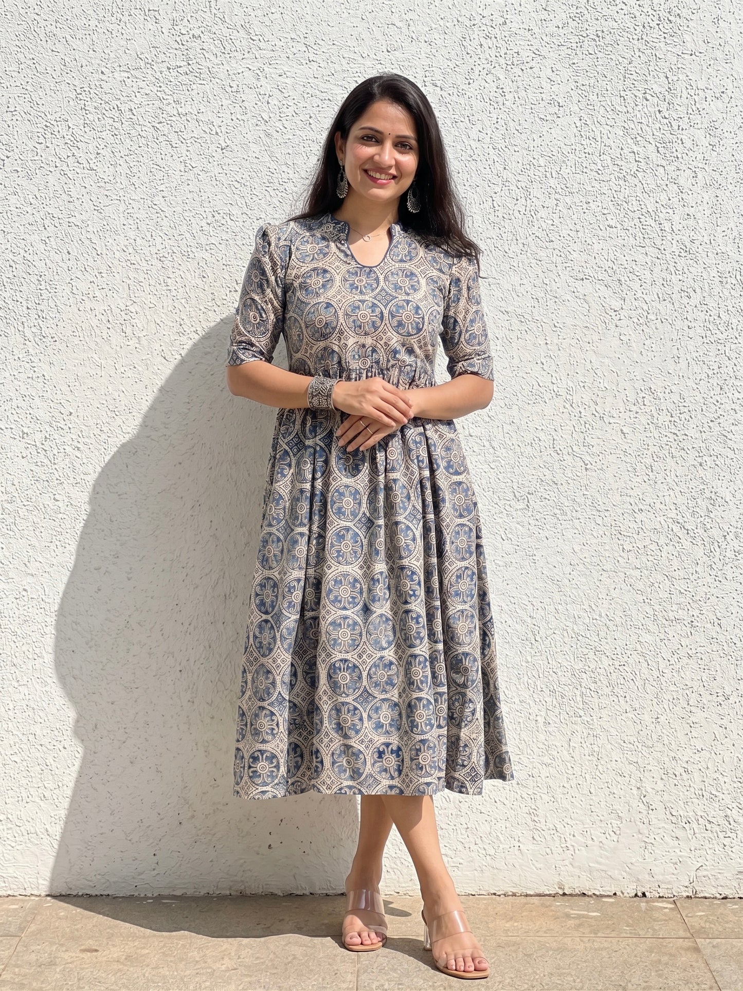Avanti - Kalamkari A line Dress