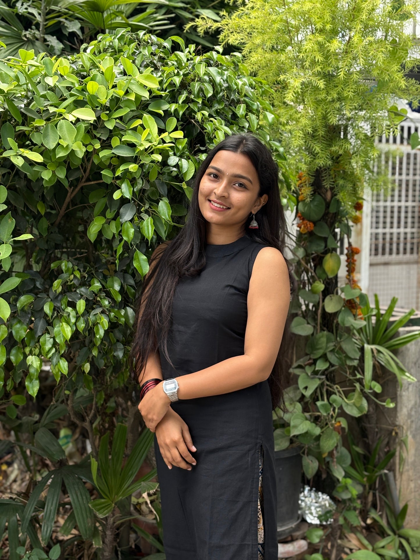 Samyukta - Kalamkari Mangalgiri Fusion Kurta Set