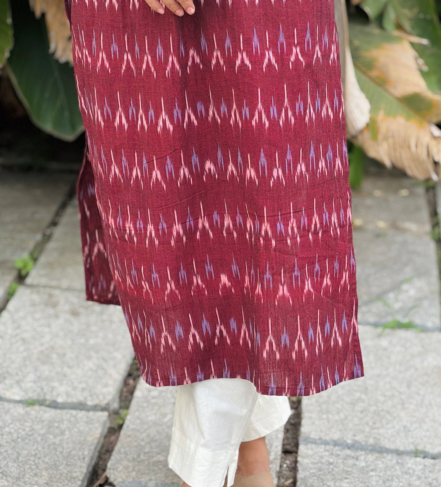 Nitara - Ikkat Fusion Kurta