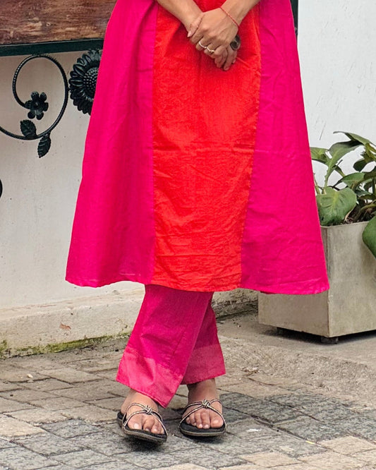 Diya - Chanderi Silk Pants