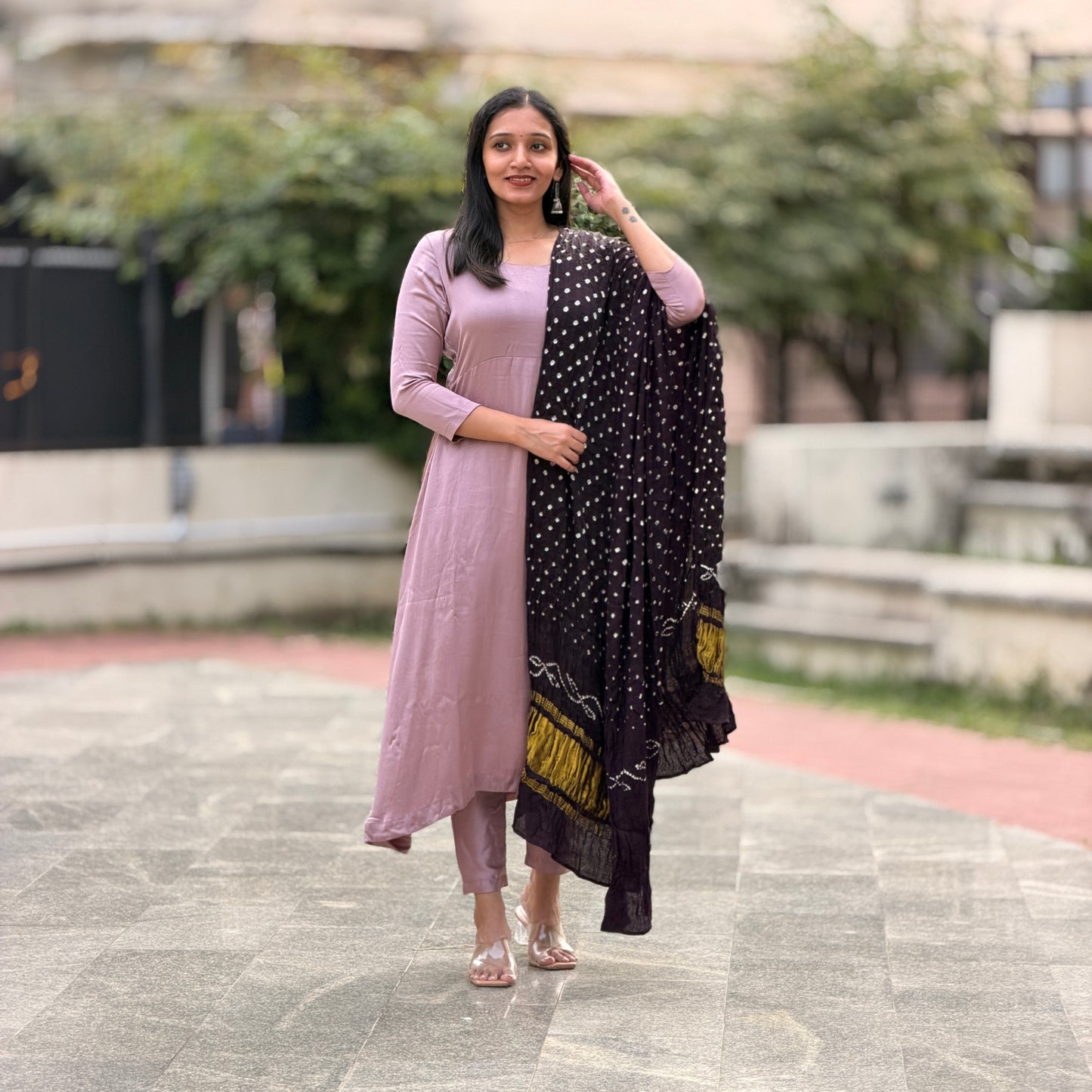 Rithu - Modal Silk Kurta Set