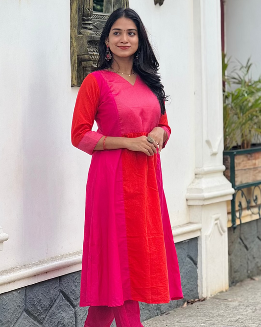 Diya - Chanderi Silk Kurta