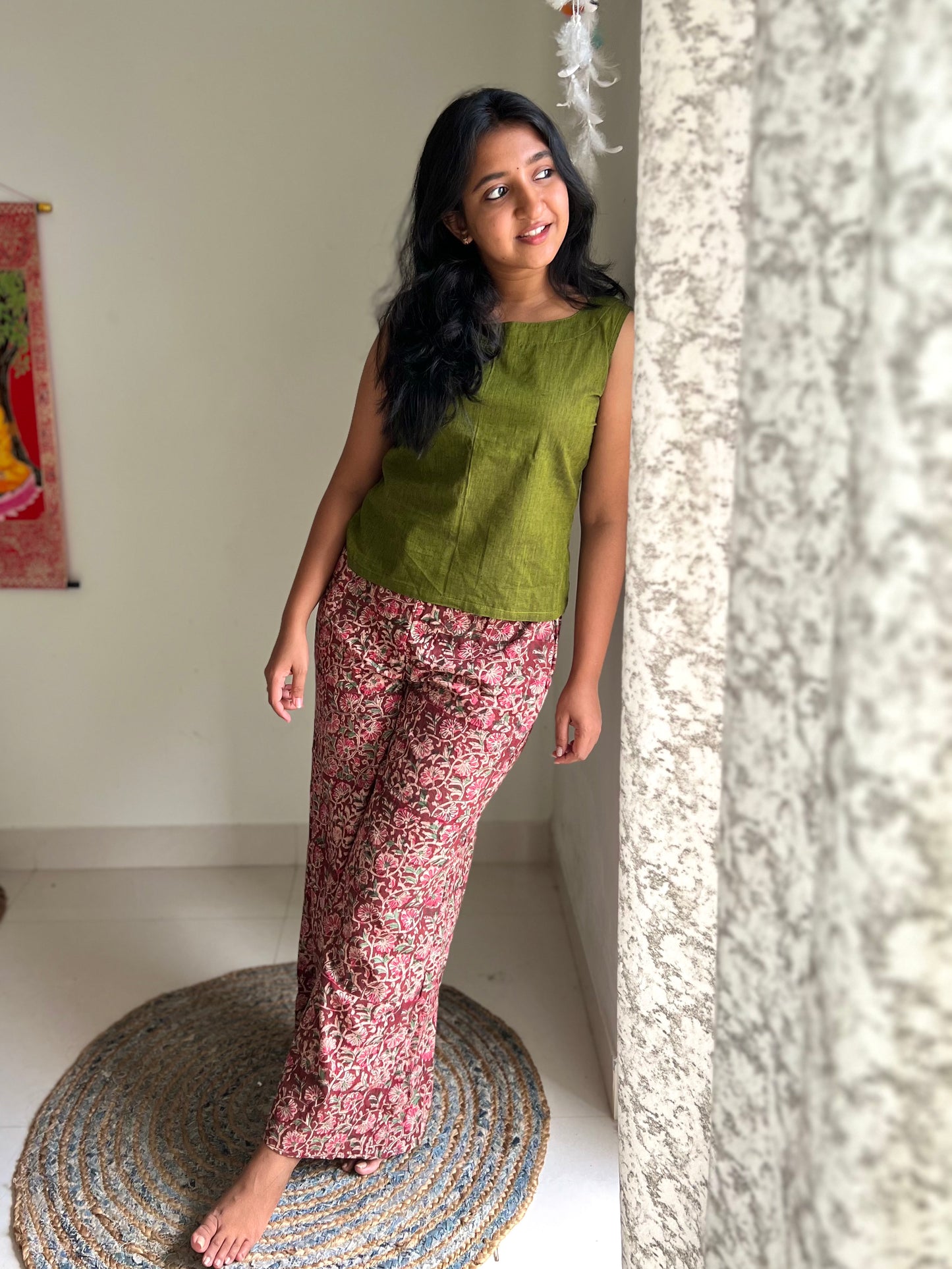 Smruthi - Kalamkari x Mangalgiri