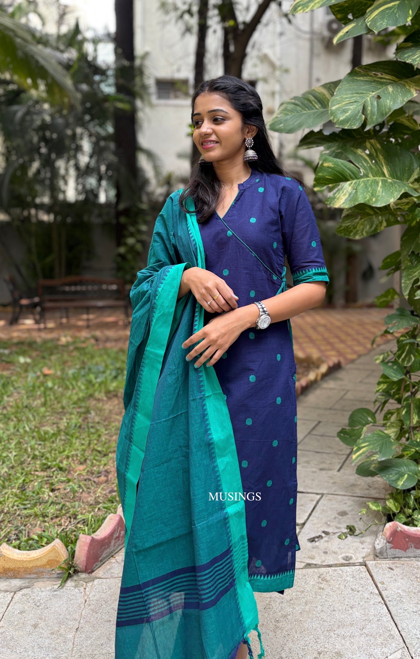 Nemali - Handloom South Cotton Kurta Set